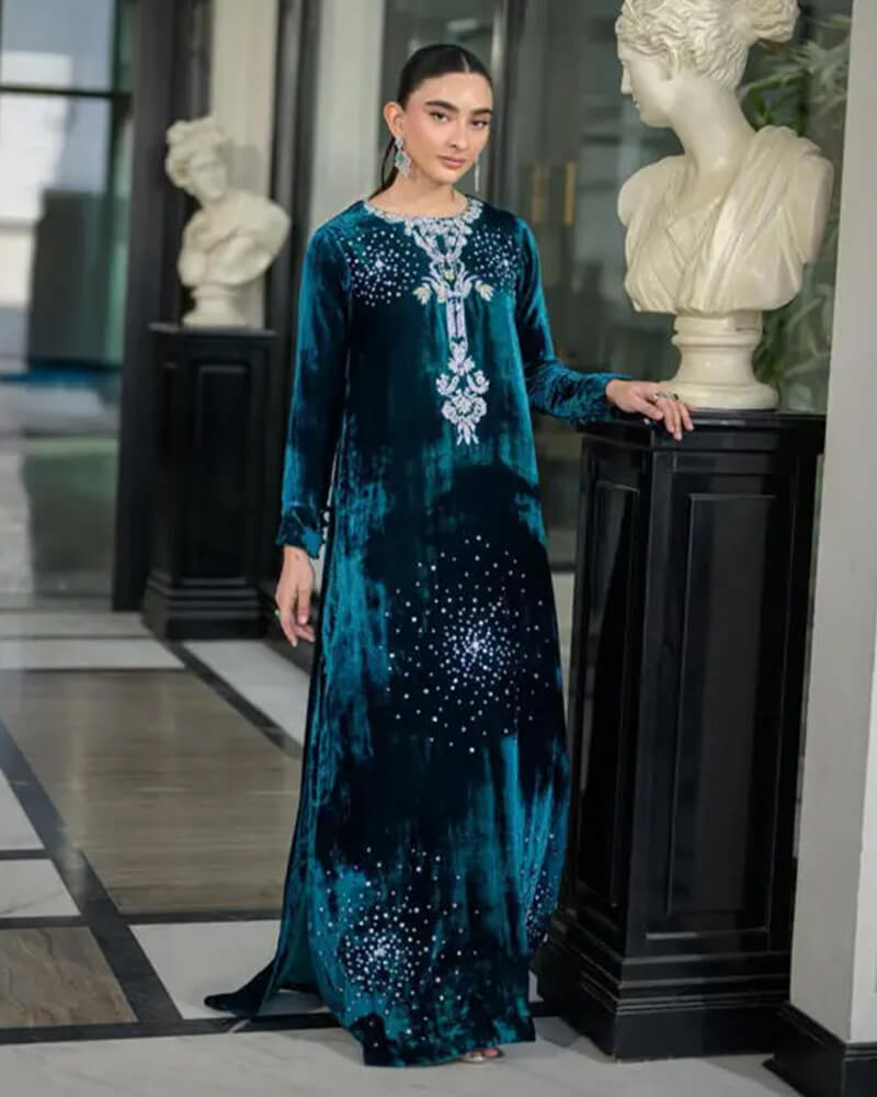 Teal Opulence