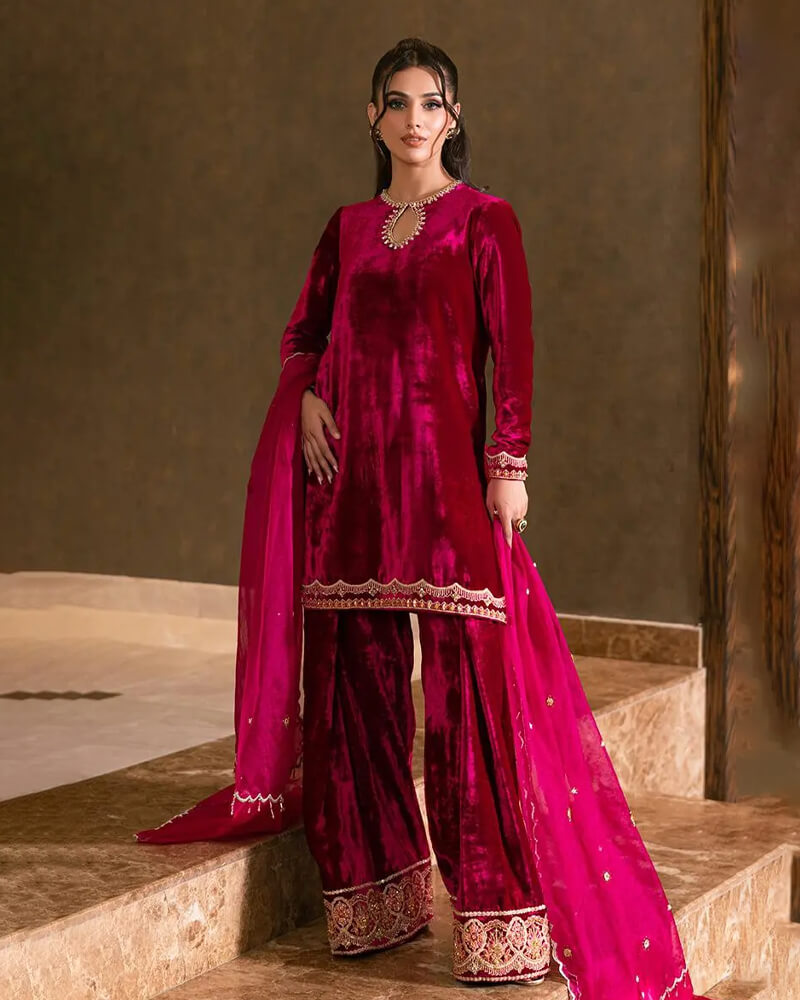 Arrash Velvet luxe by Alizay Saad