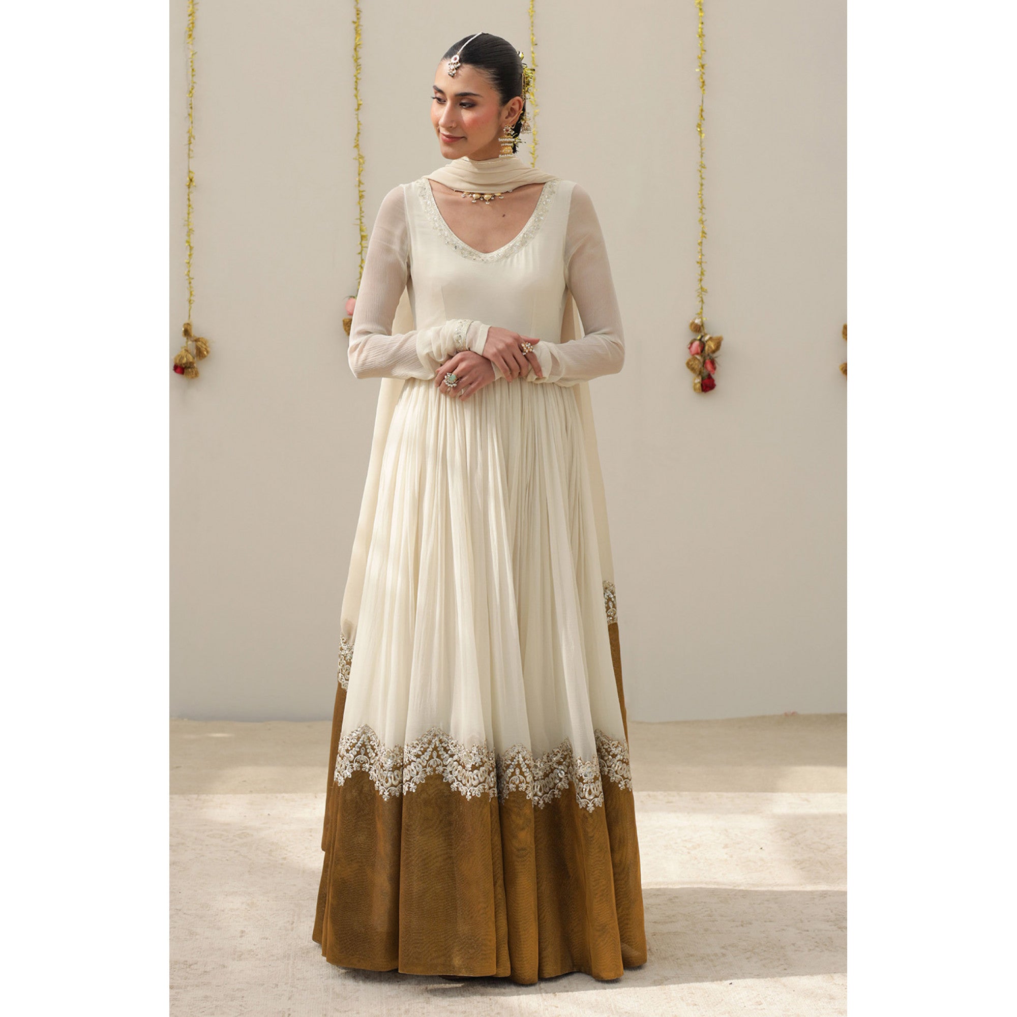 Ivory Anarkali