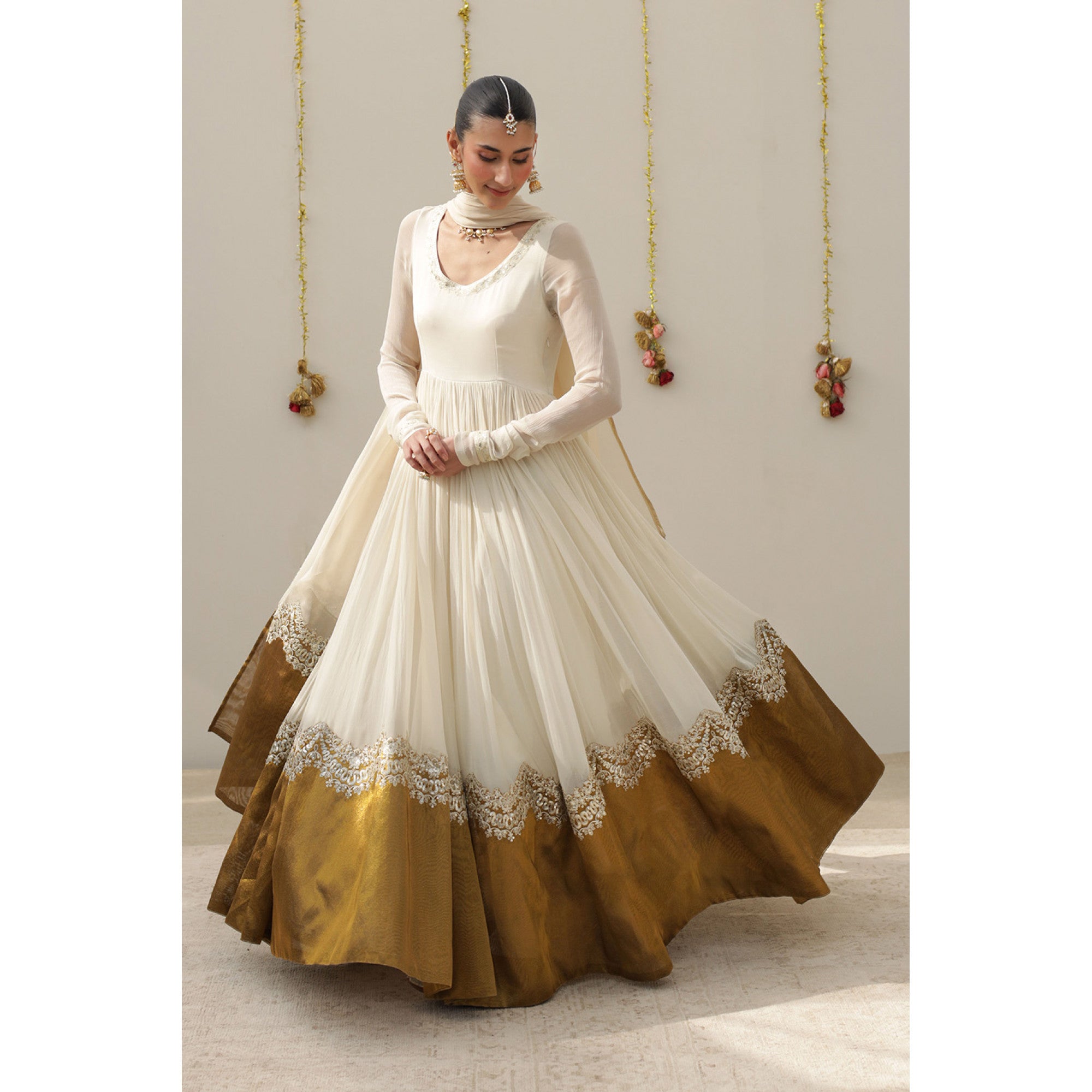 Ivory Anarkali
