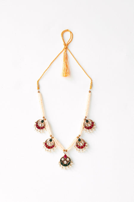 Gold plated Chand  Mala