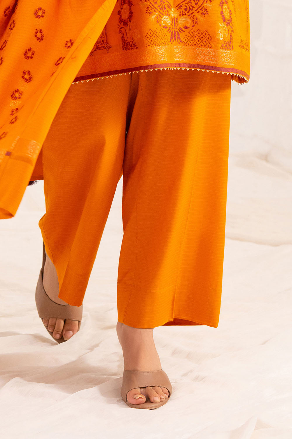 Embroidered Khaddar Shirt
