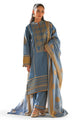3 Piece Jacquard Suit With Jacquard Dupatta