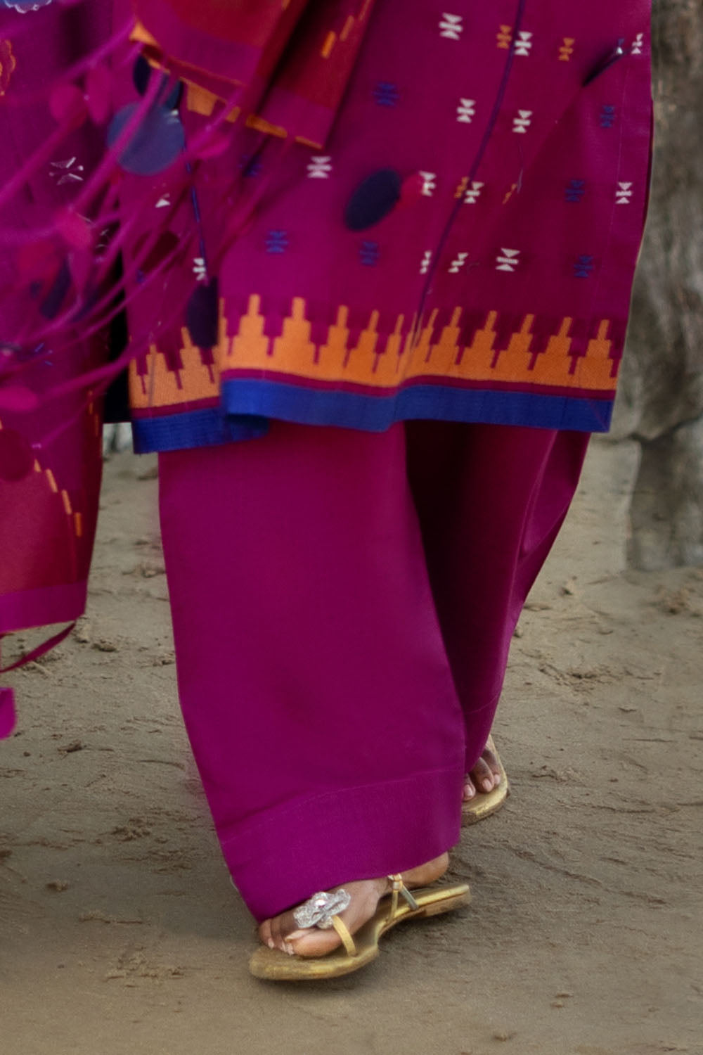 3 Piece Jacquard Suit With Jacquard Dupatta