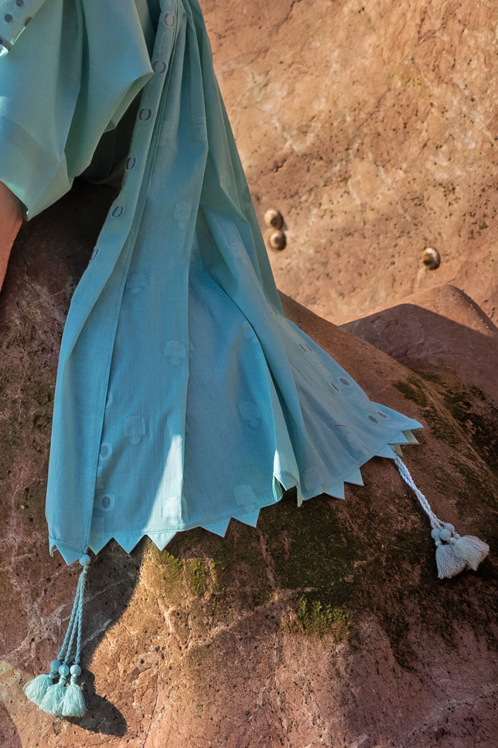 3 Piece Jacquard Suit With Jacquard Dupatta