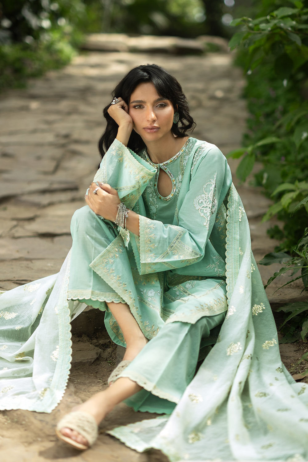 Printed Linen Shirt