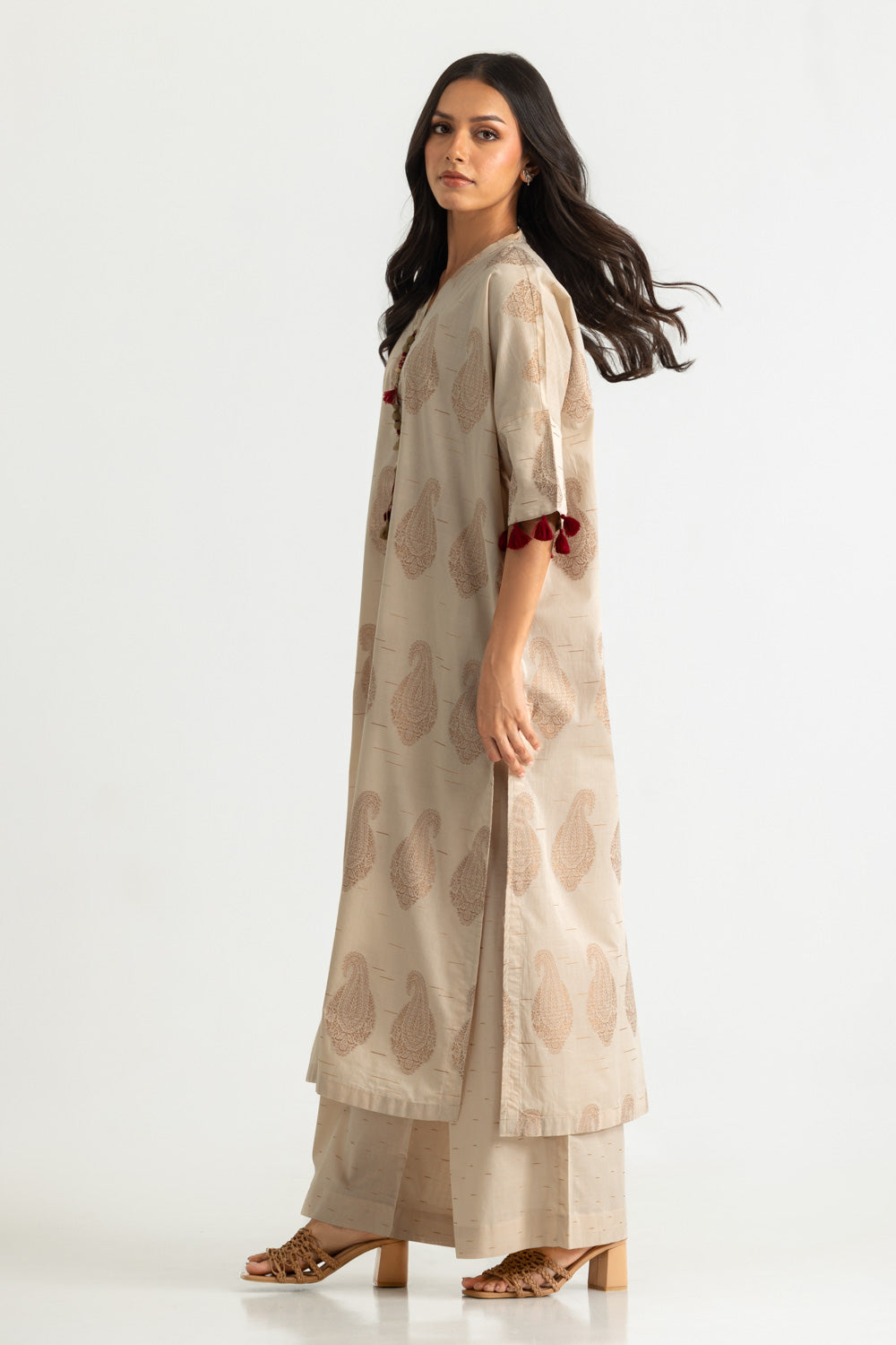 Jacquard Dyed Co-Ord Set