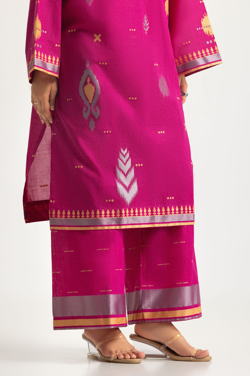 Jacquard Dyed Co-Ord Set