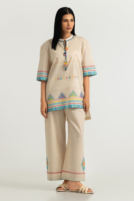 Jacquard Dyed Co-Ord Set