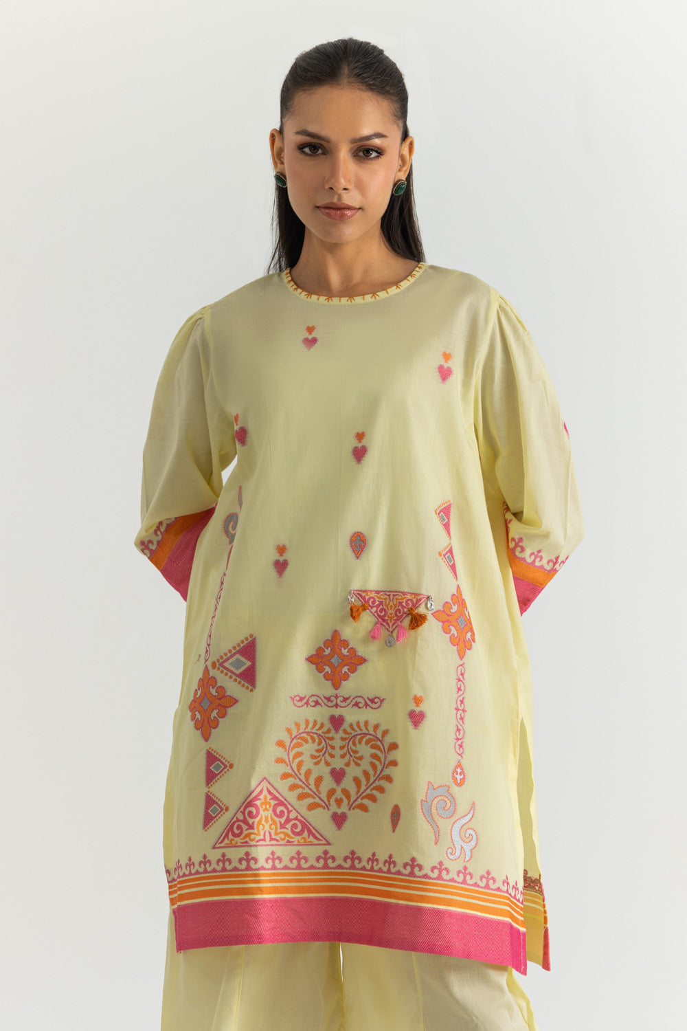 Jacquard Dyed Co-Ord Set