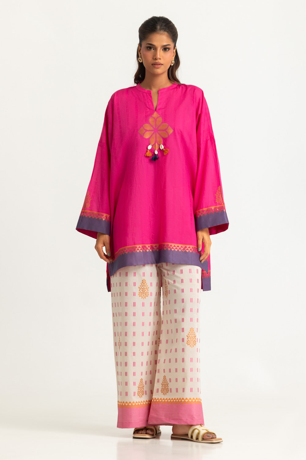 Jacquard Dyed Co-Ord Set