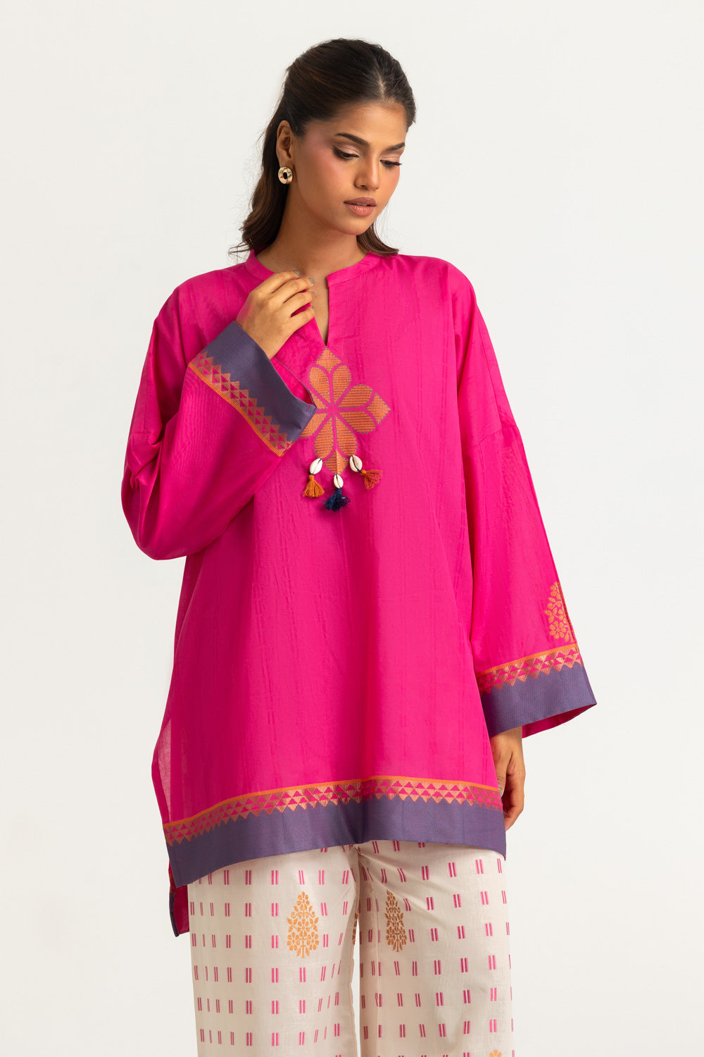 Jacquard Dyed Co-Ord Set