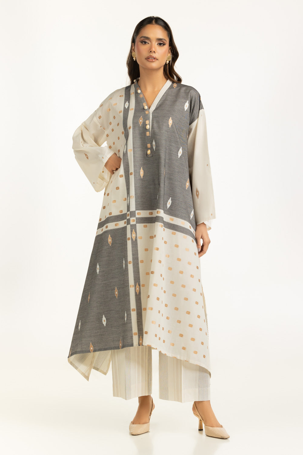 Jacquard Dyed Co-Ord Set