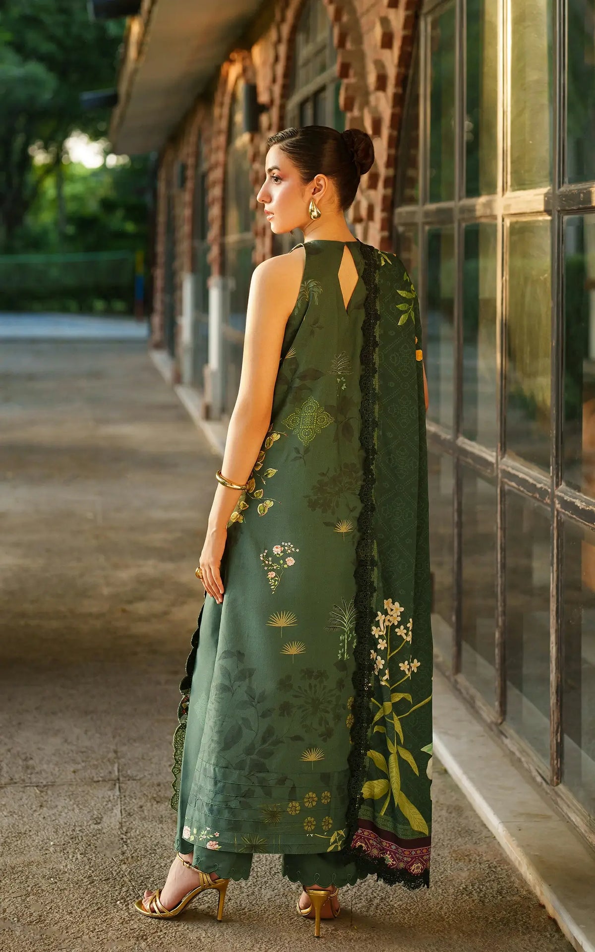 Jade Dusk-MWL25-01 | 3pcs Embroidered Unstitched Winter