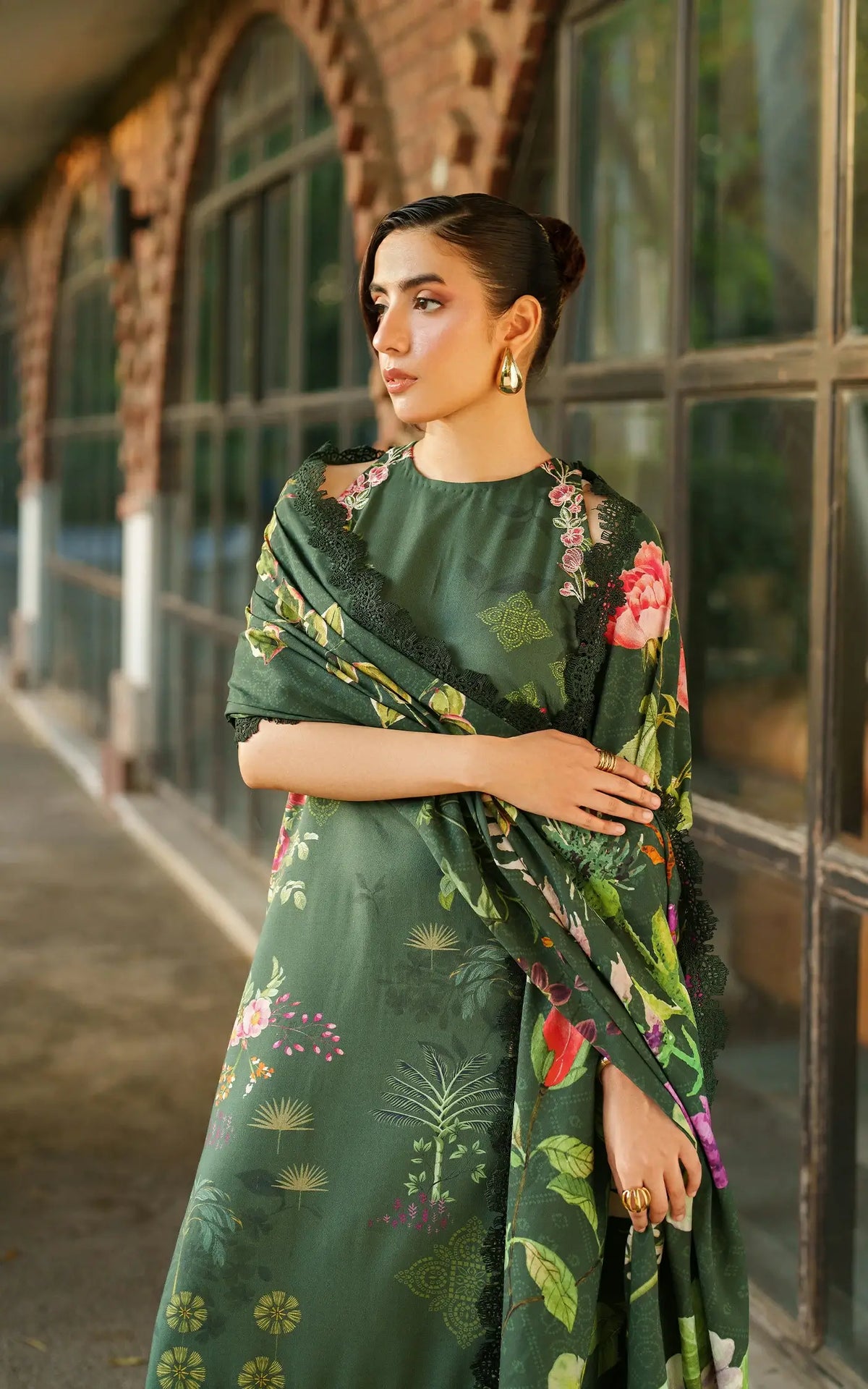Jade Dusk-MWL25-01 | 3pcs Embroidered Stitched Suit