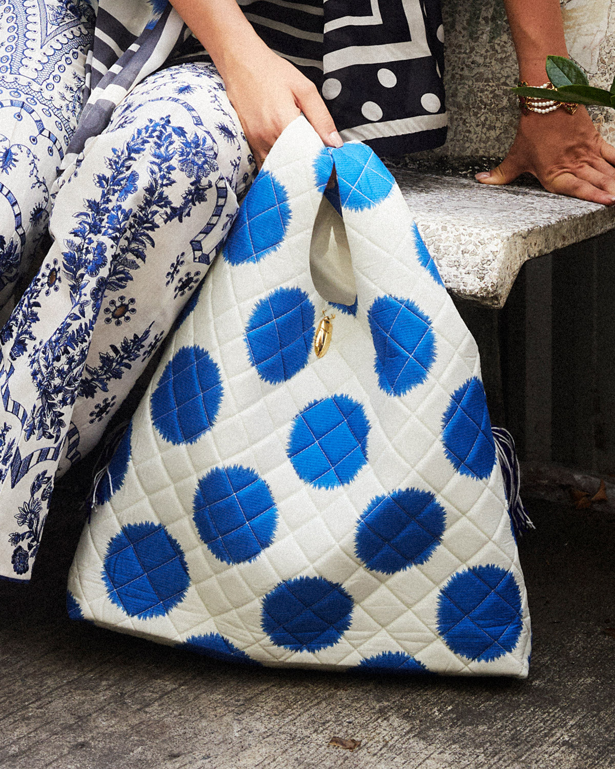Inkwell Tote Bag (Blue)