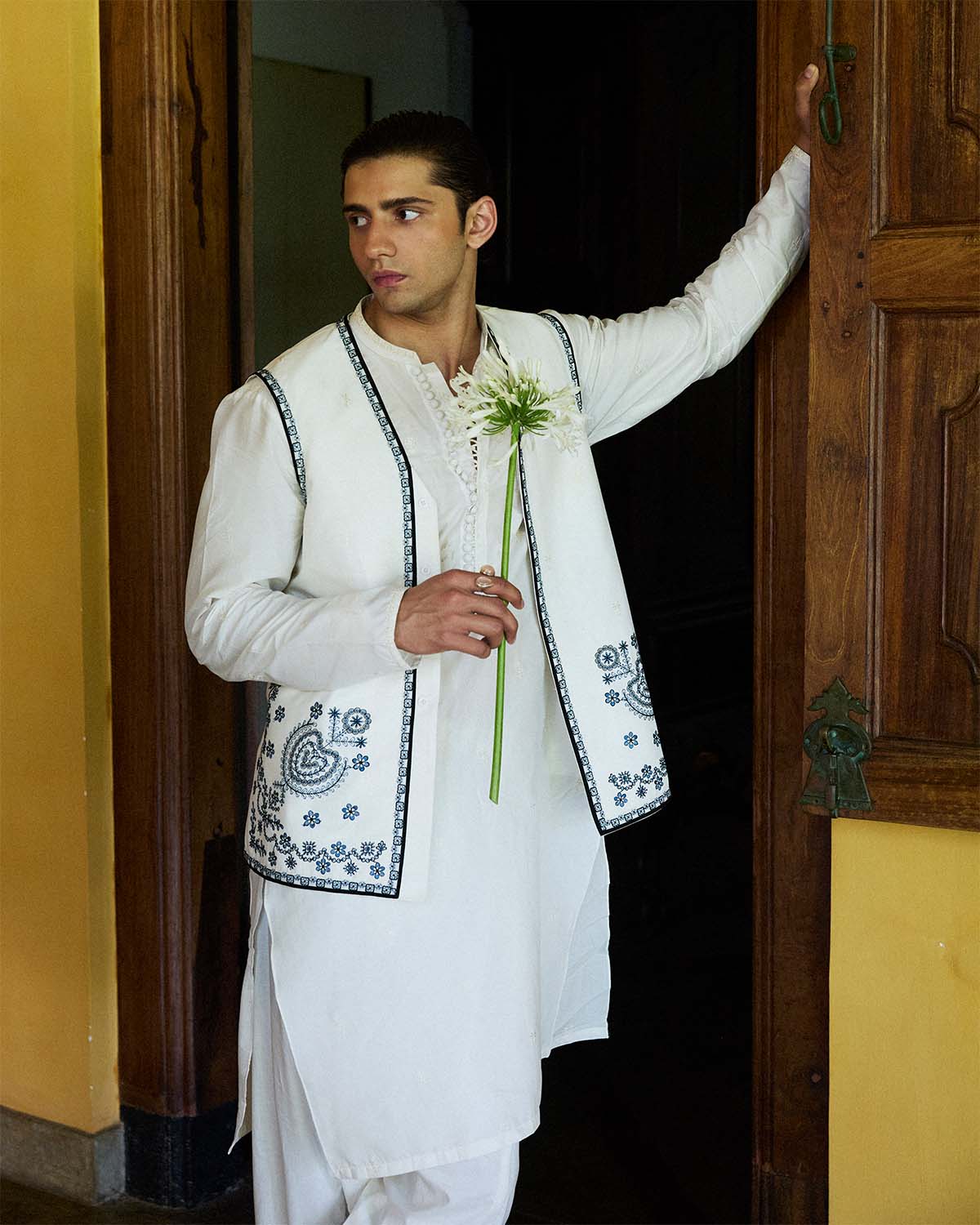 Plain Chiffon Dupatta with trimming