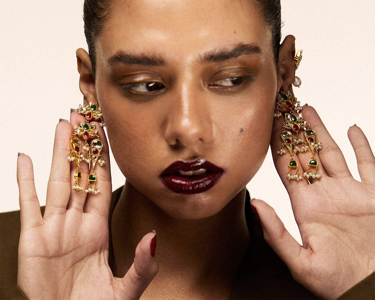 Lotus Earrings