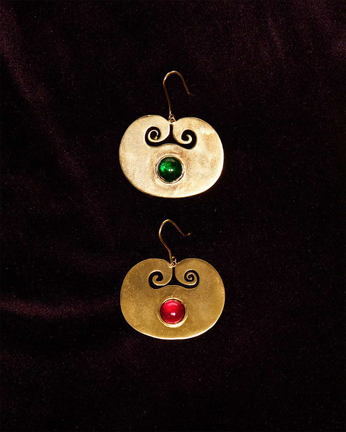 Crimson Earrings