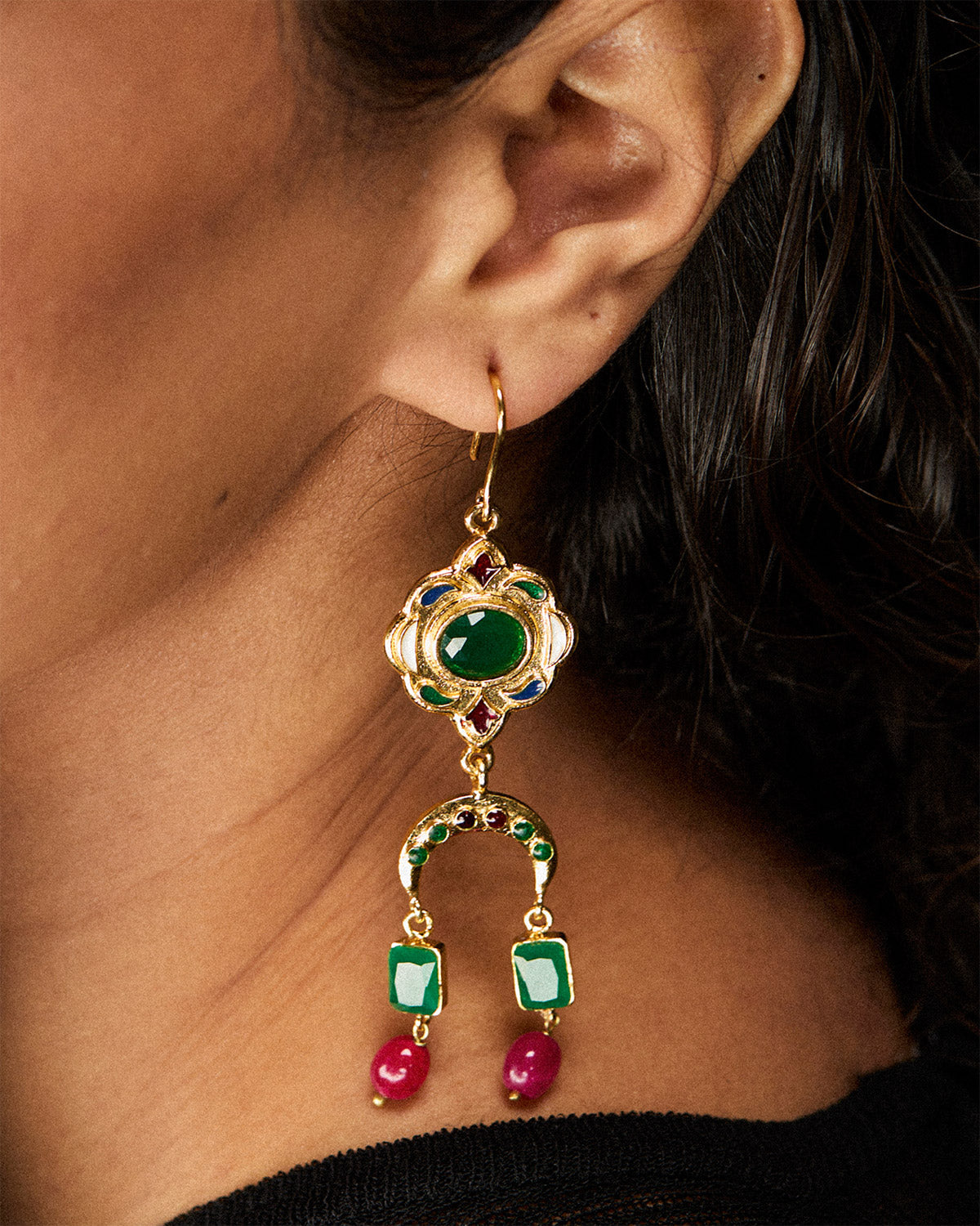 Verdant Drops Earrings