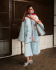 3 Piece Embroidered Lawn Suit with Embroidered Chiffon Dupatta