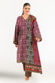 3 Piece Printed Khaddar Suit With Dupatta