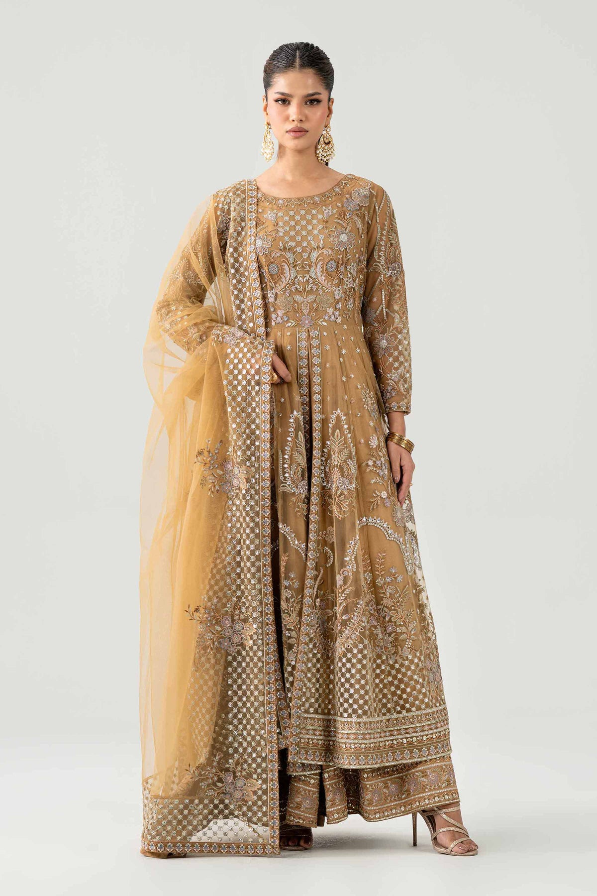 2 Piece - Embroidered Suit - KBS26-91