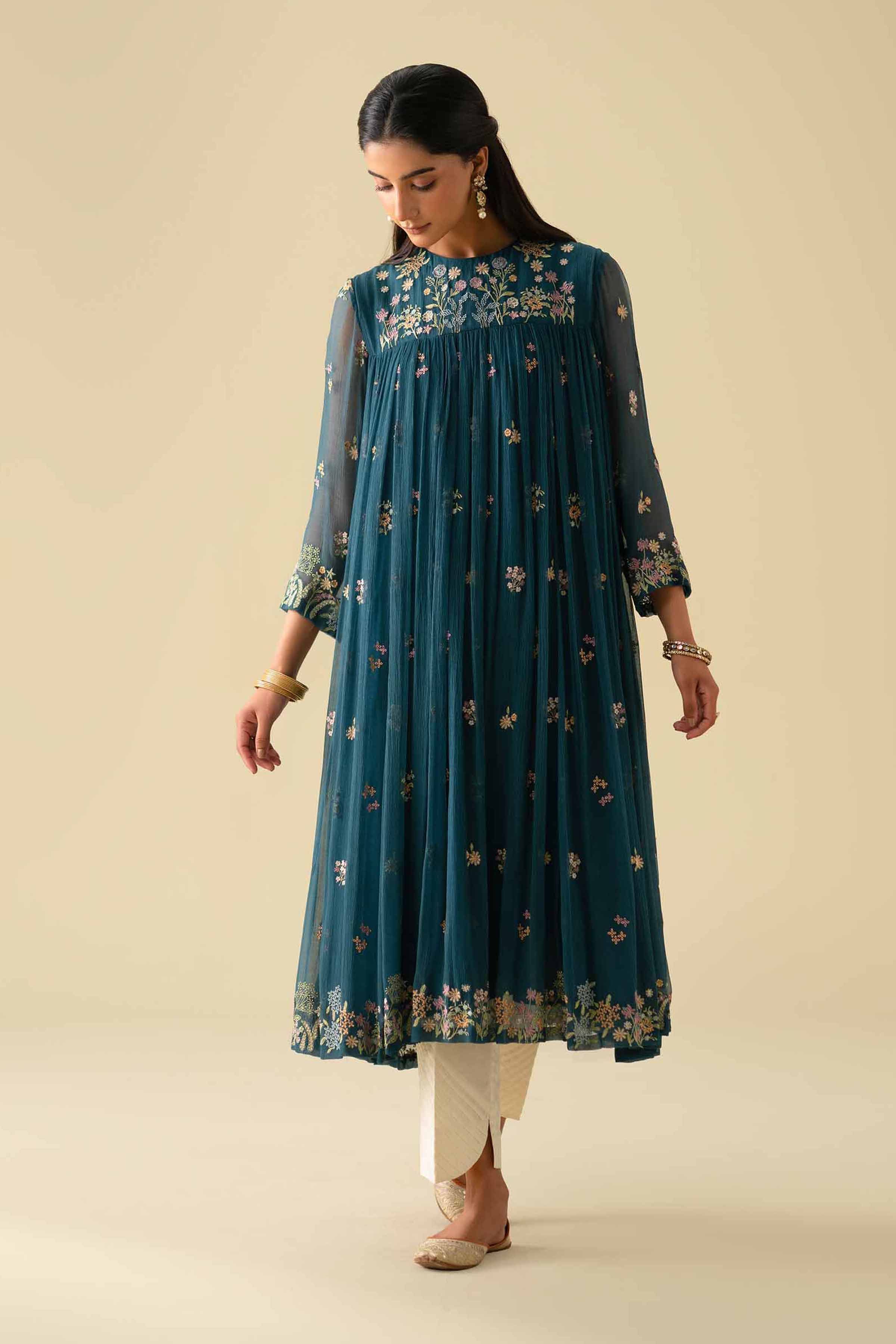 Embroidered Dress - KFE26-05