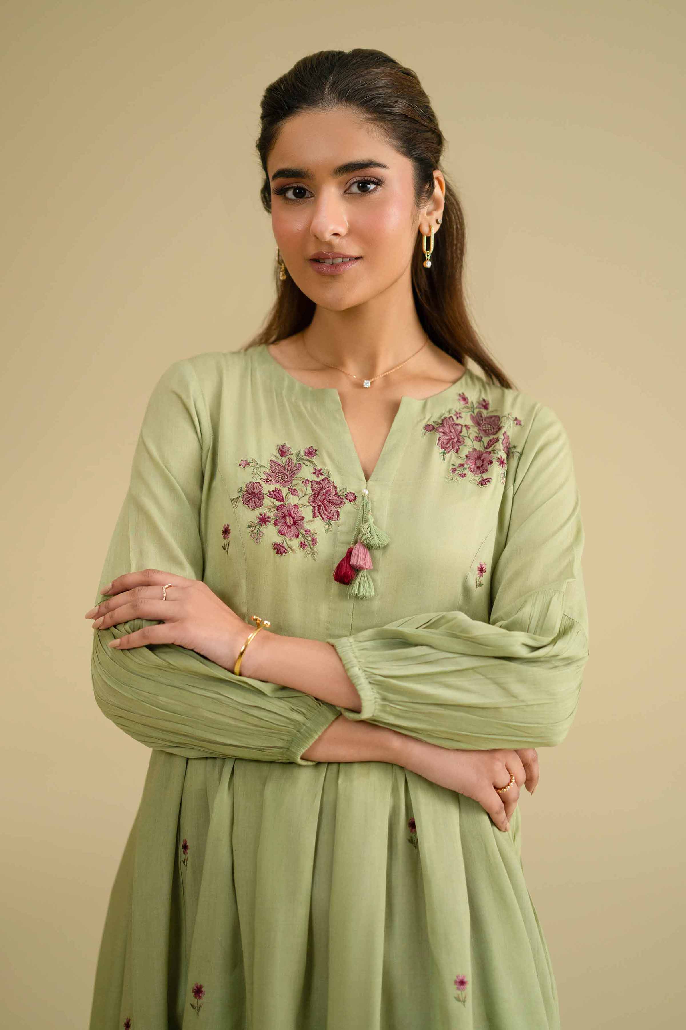 Embroidered Dress - KFE26-06