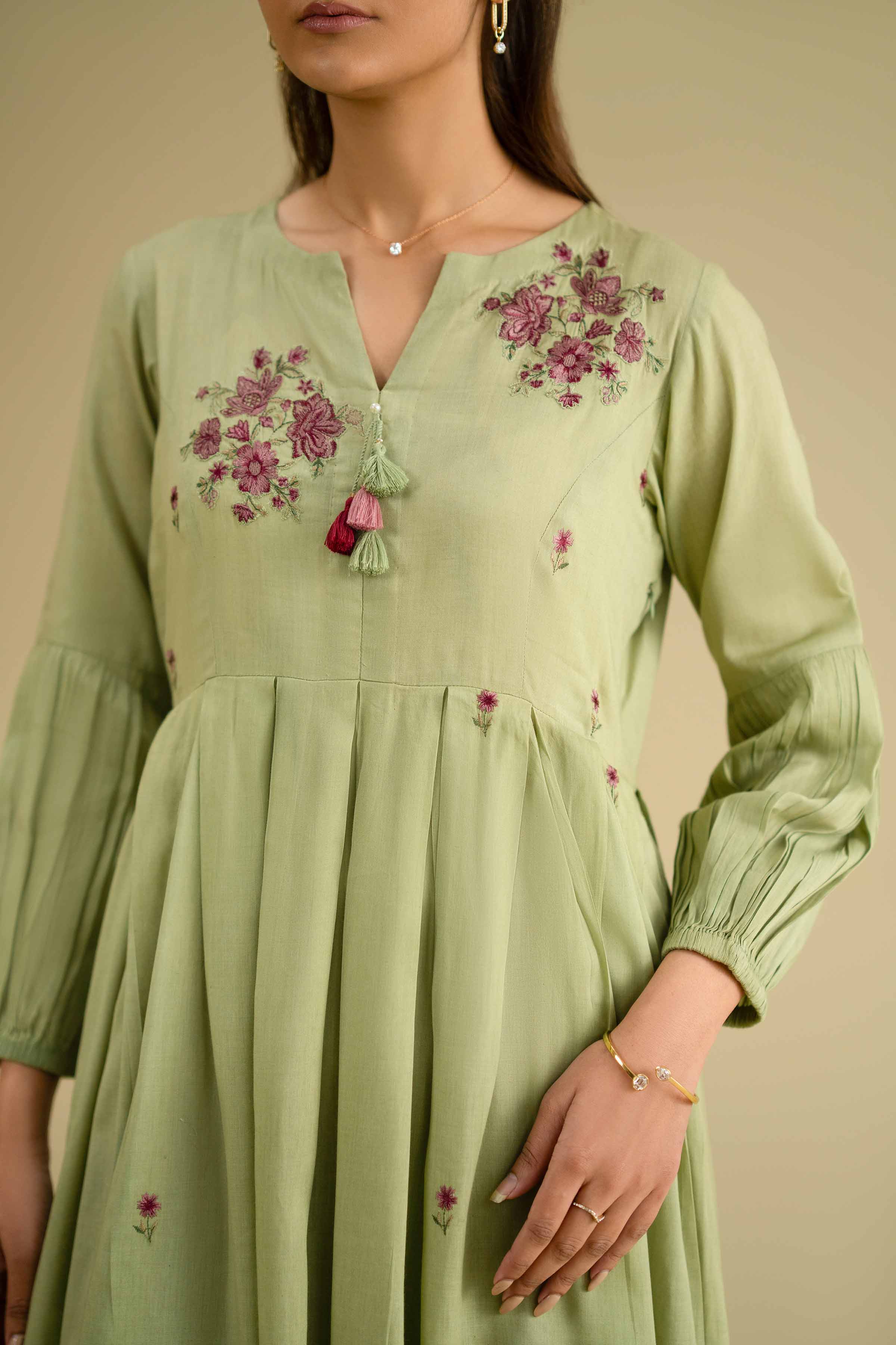 Embroidered Dress - KFE26-06