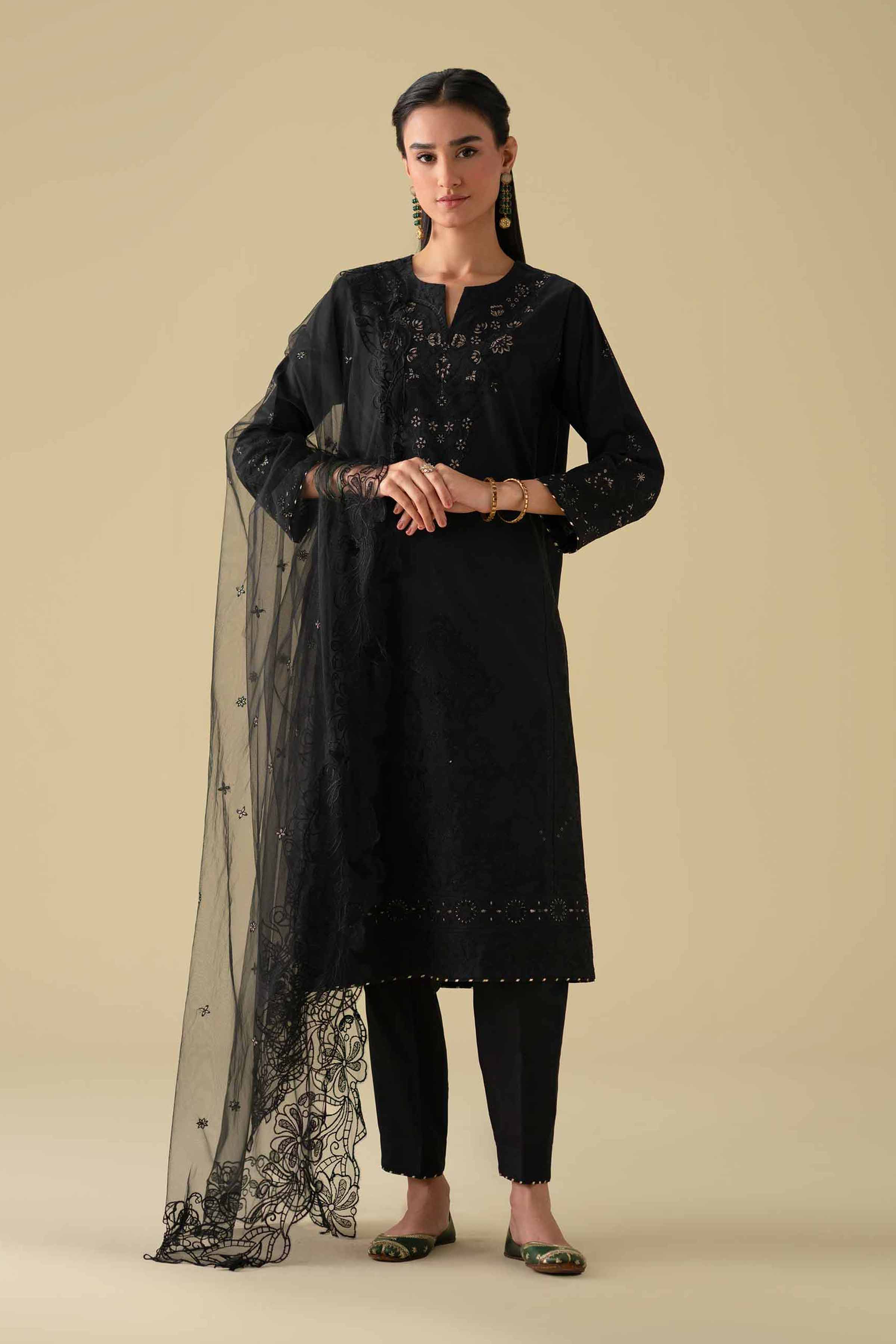 3 Piece - Embroidered Suit - KFE26-102