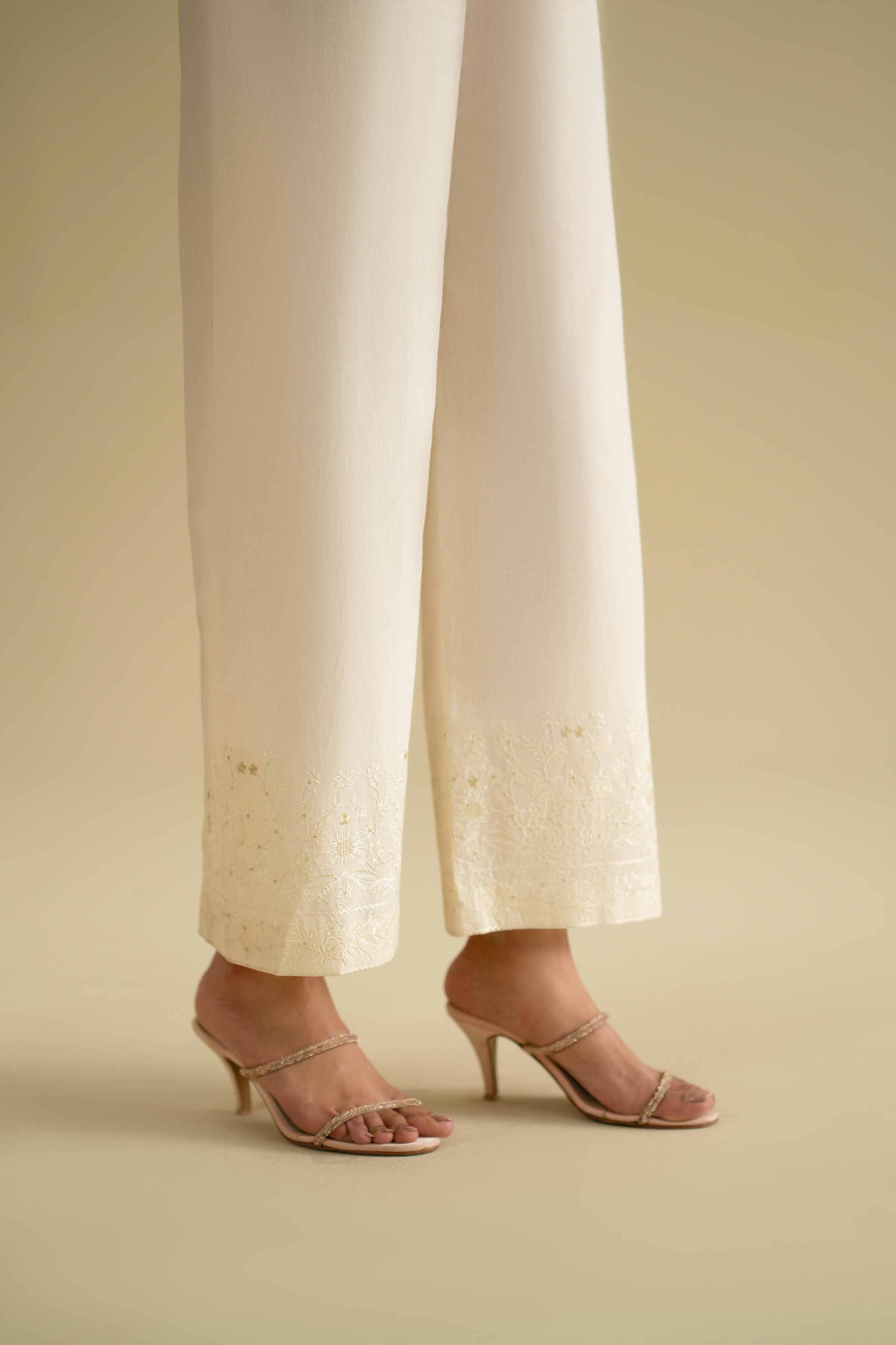 Embroidered Culottes - KFE26-126