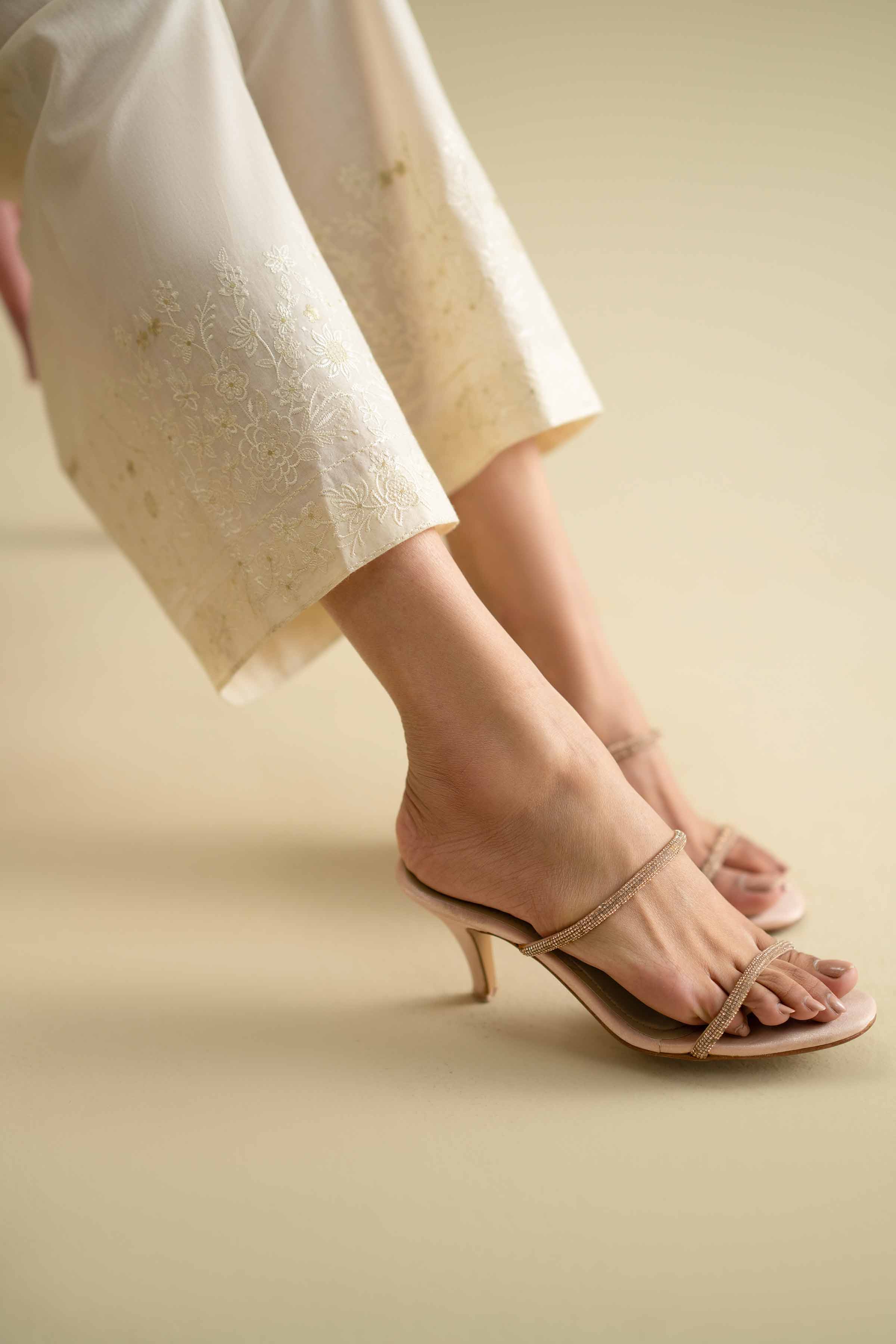 Embroidered Culottes - KFE26-126