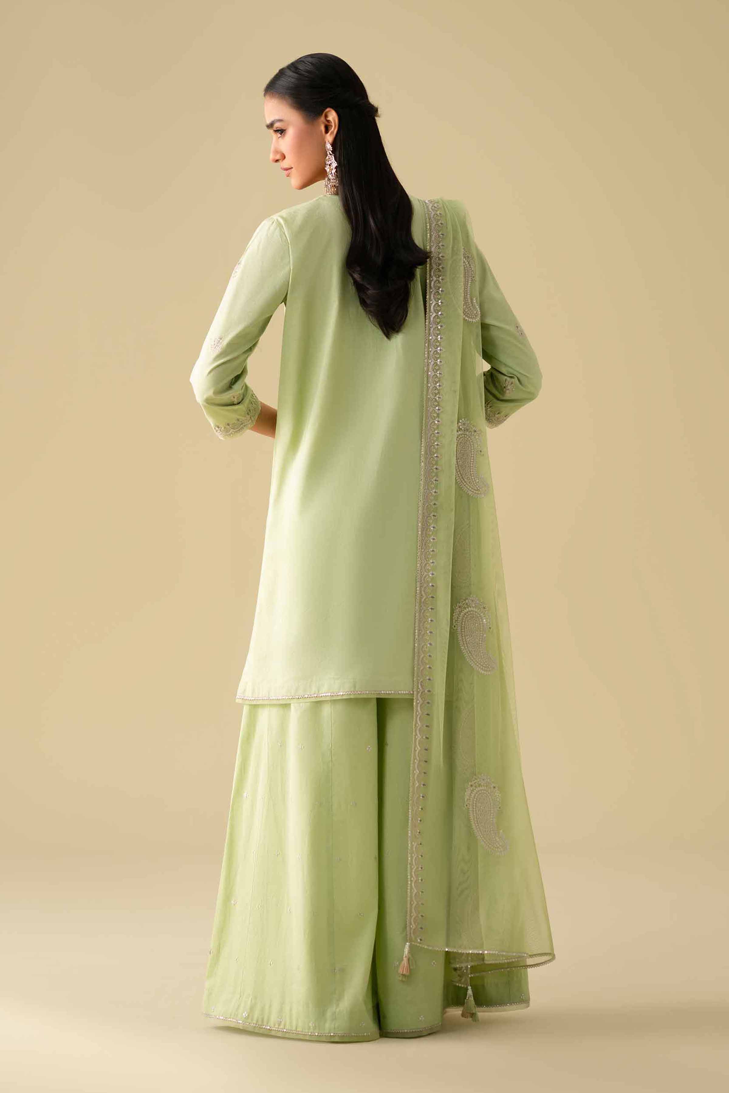 3 Piece - Embroidered Suit - KFE26-132