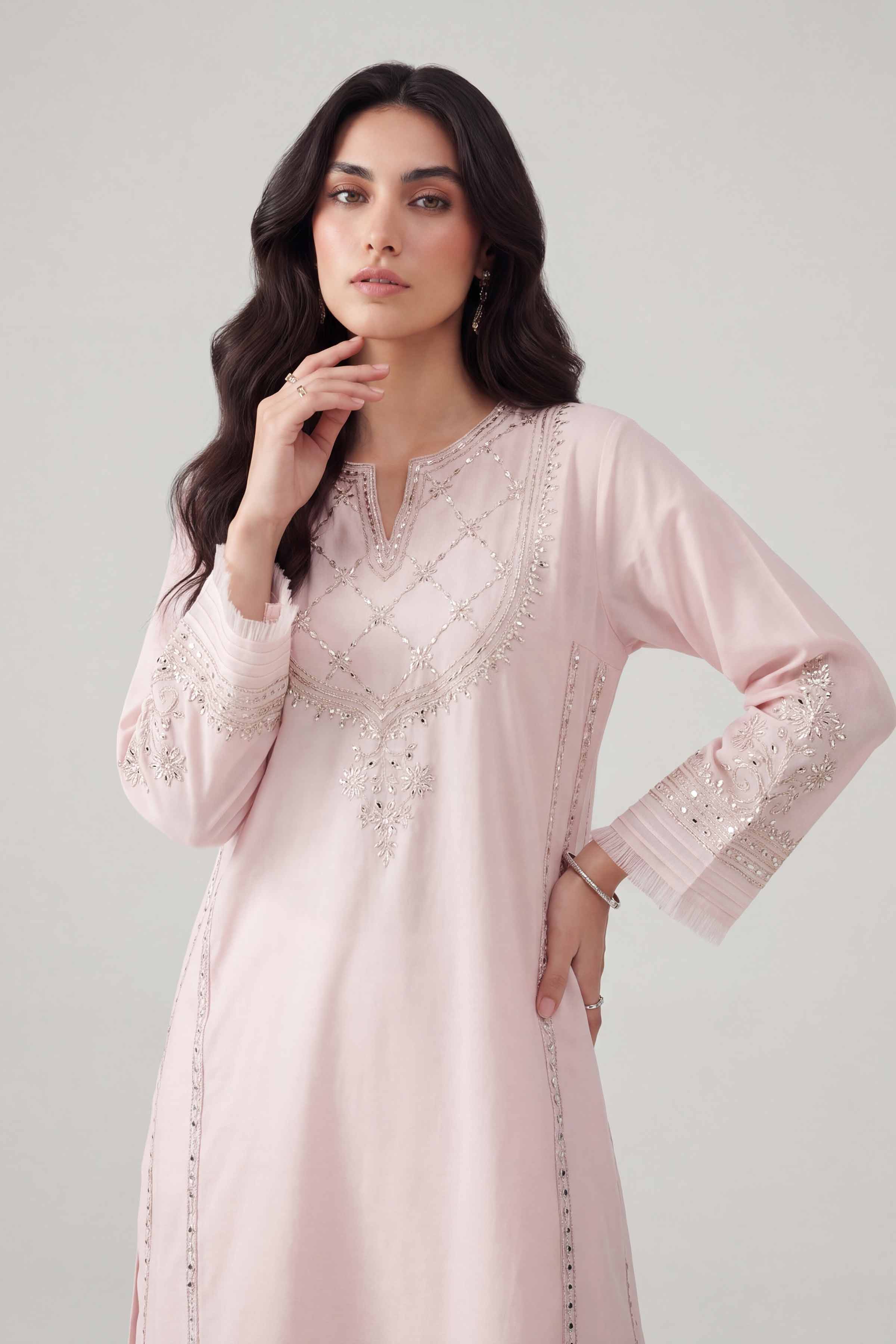 Embroidered Kurta - KFE26-135