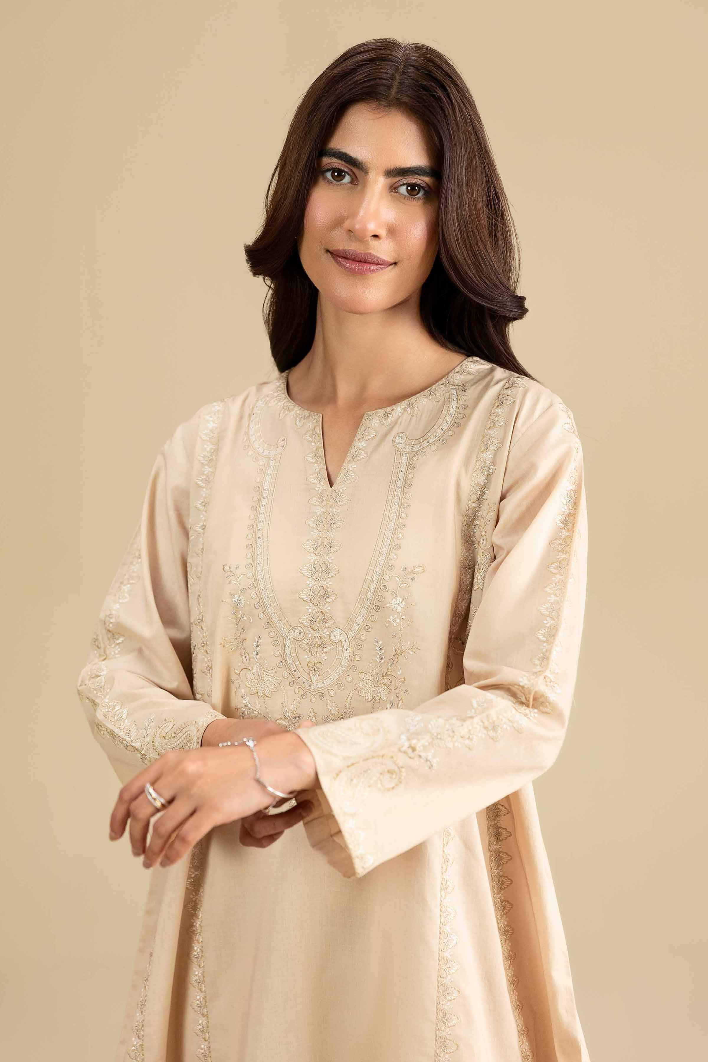 2 Piece - Embroidered Suit - KFE26-161