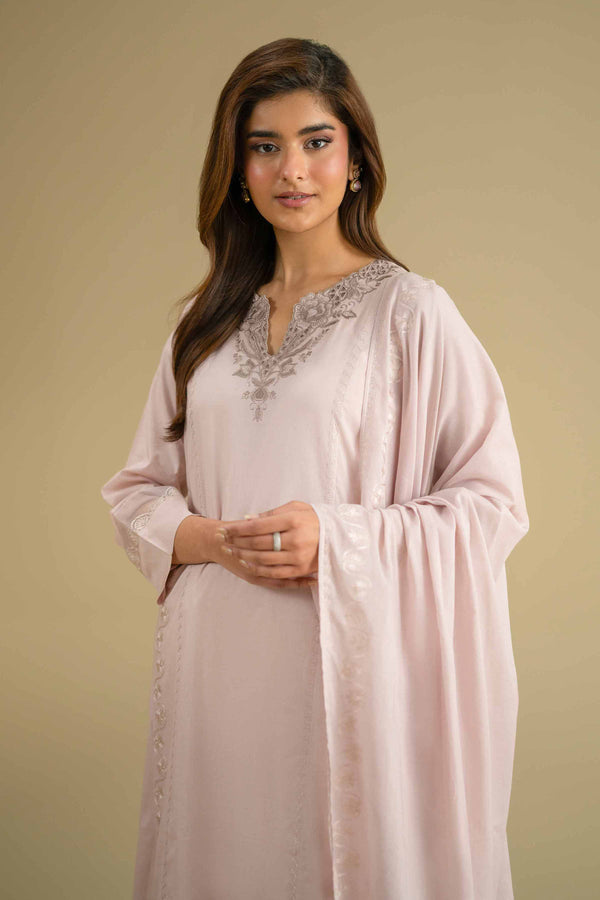 2 Piece - Embroidered Suit - KFE26-232
