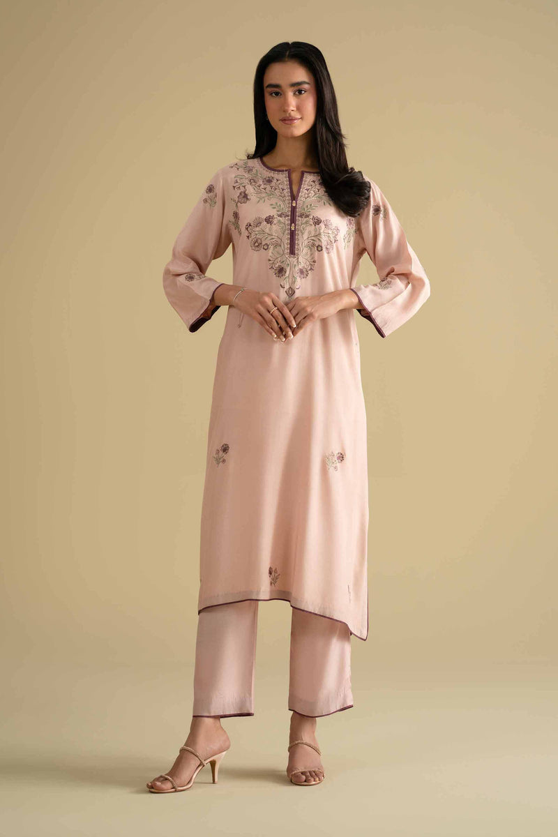 2 Piece - Embroidered Suit - KFE26-32