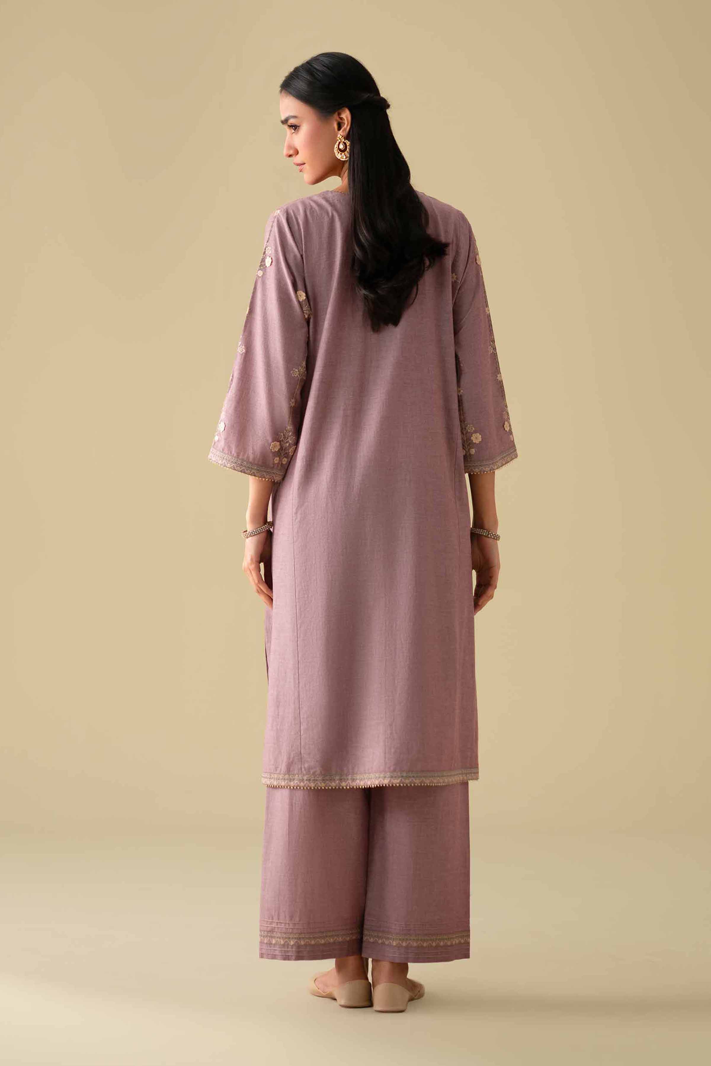 2 Piece - Embroidered Suit - KFE26-36