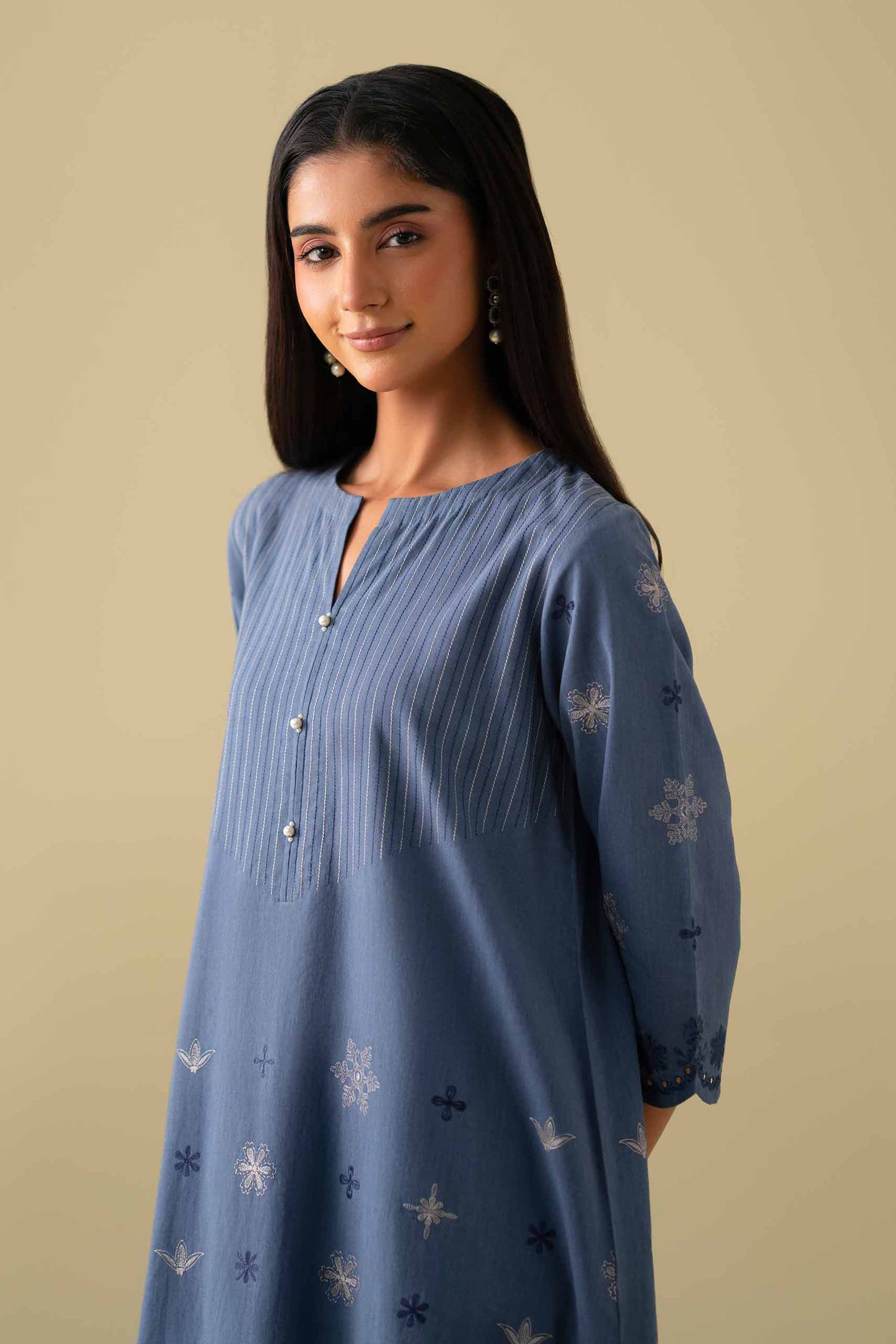 2 Piece - Embroidered Suit - KFE26-42
