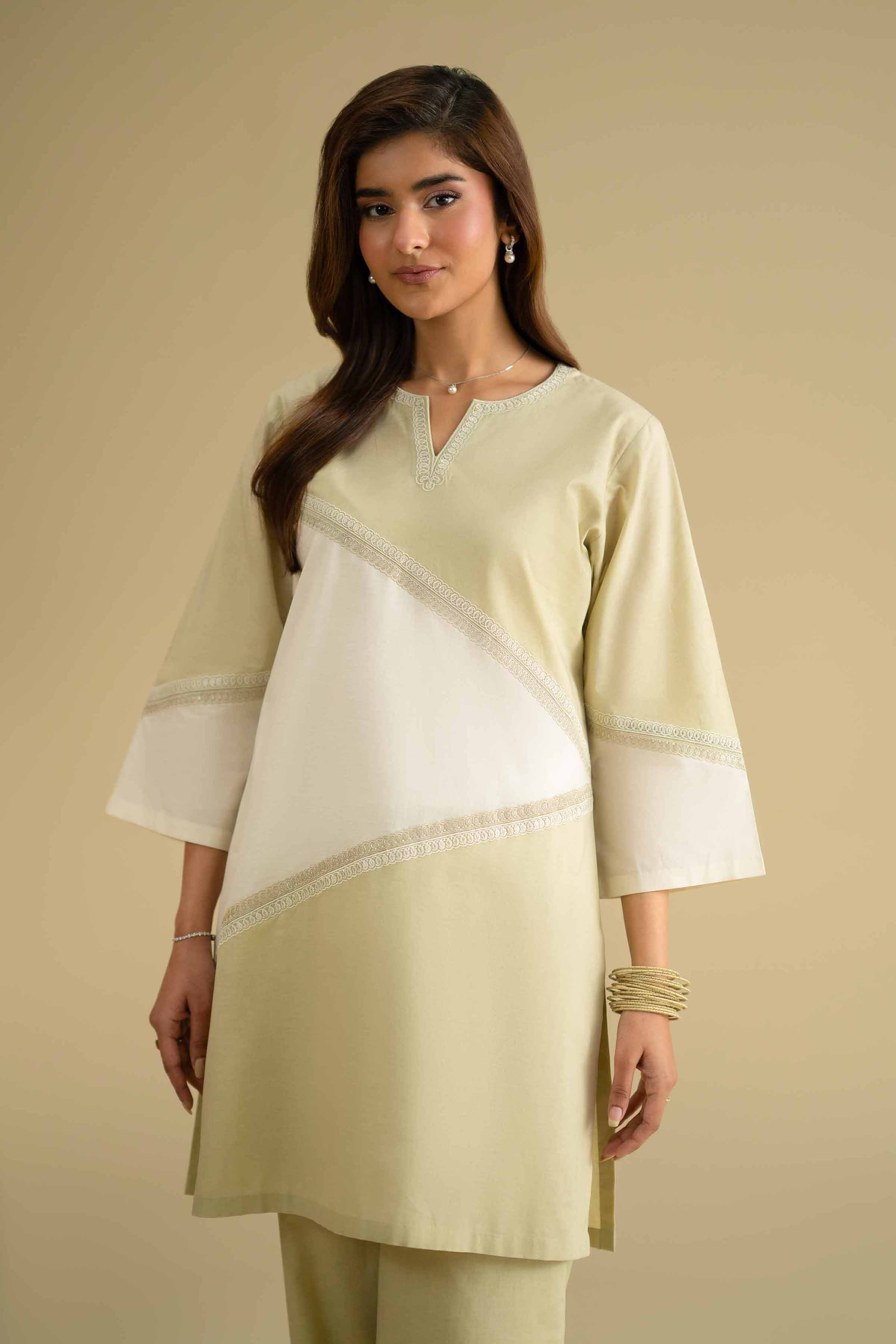2 Piece - Embroidered Suit - KFE26-48