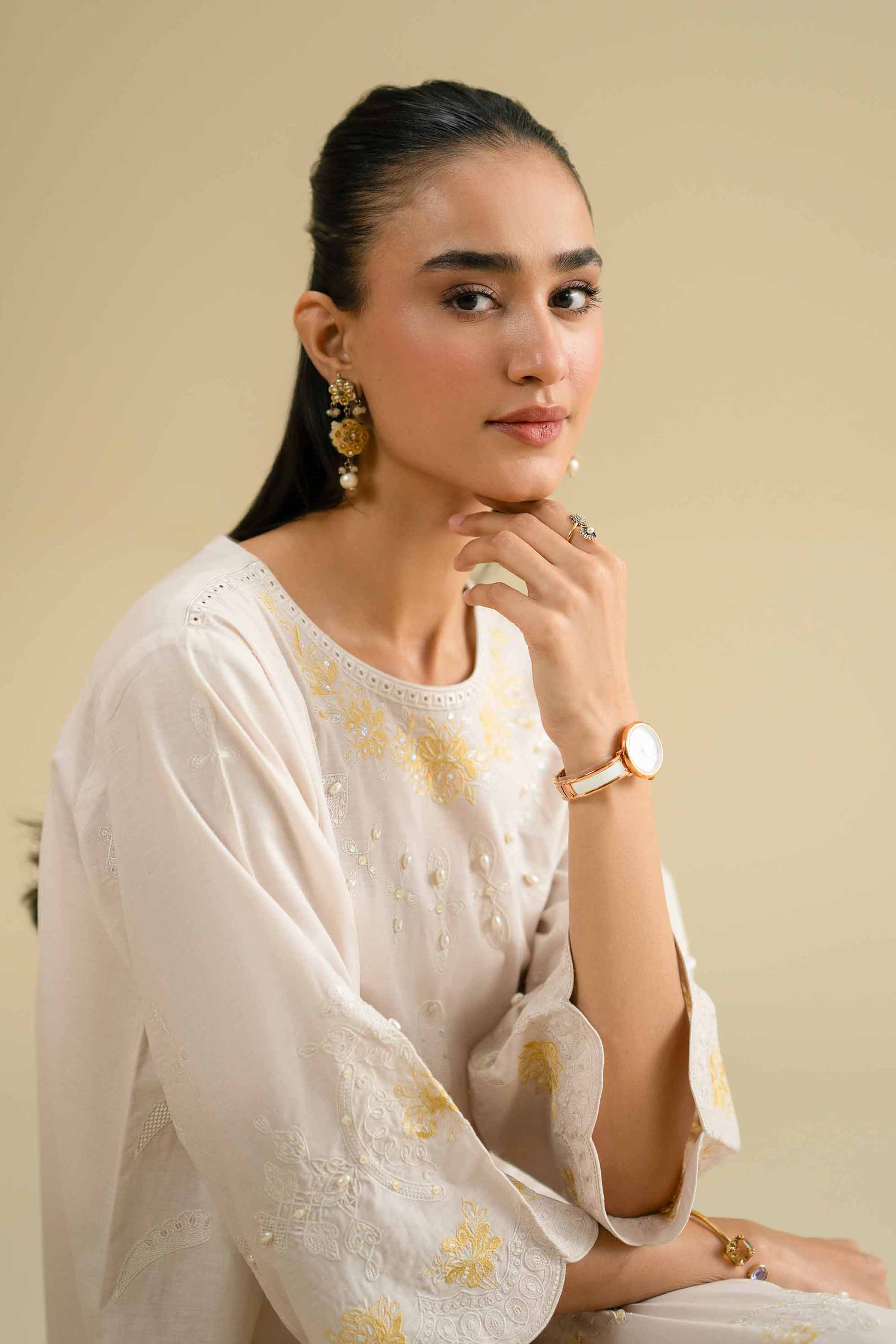 2 Piece - Embroidered Suit - KFE26-50