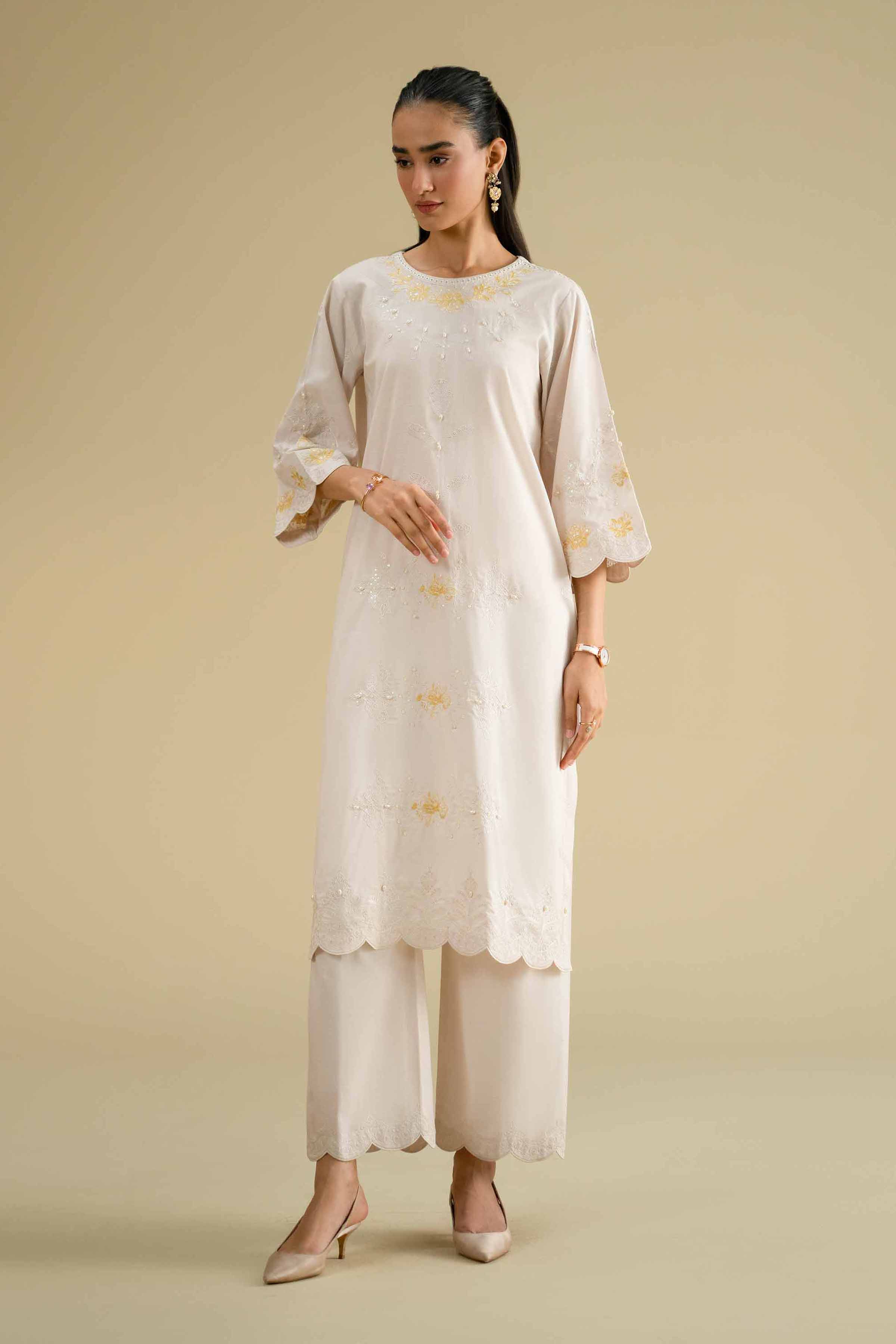2 Piece - Embroidered Suit - KFE26-50