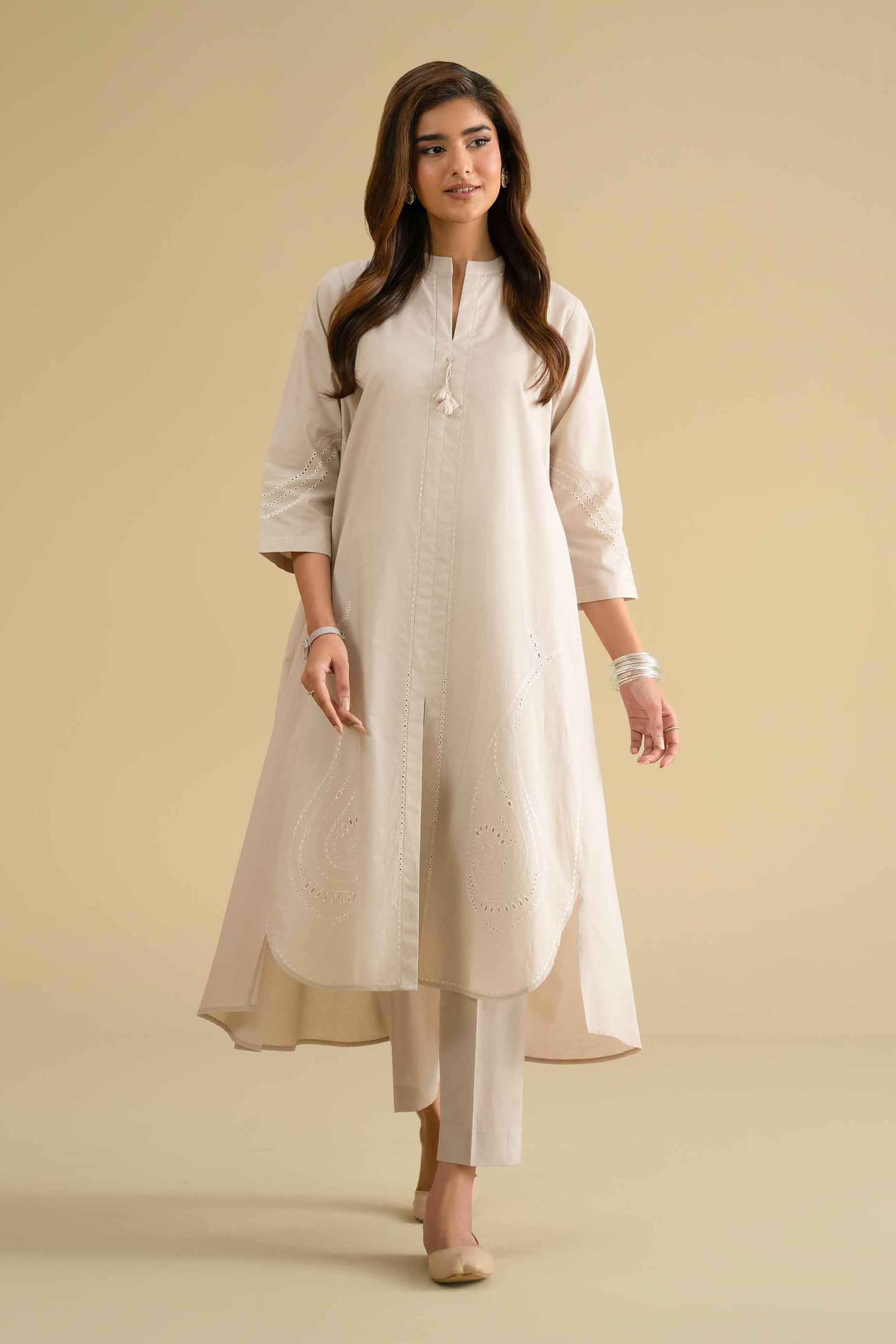 2 Piece - Embroidered Suit - KFE26-55