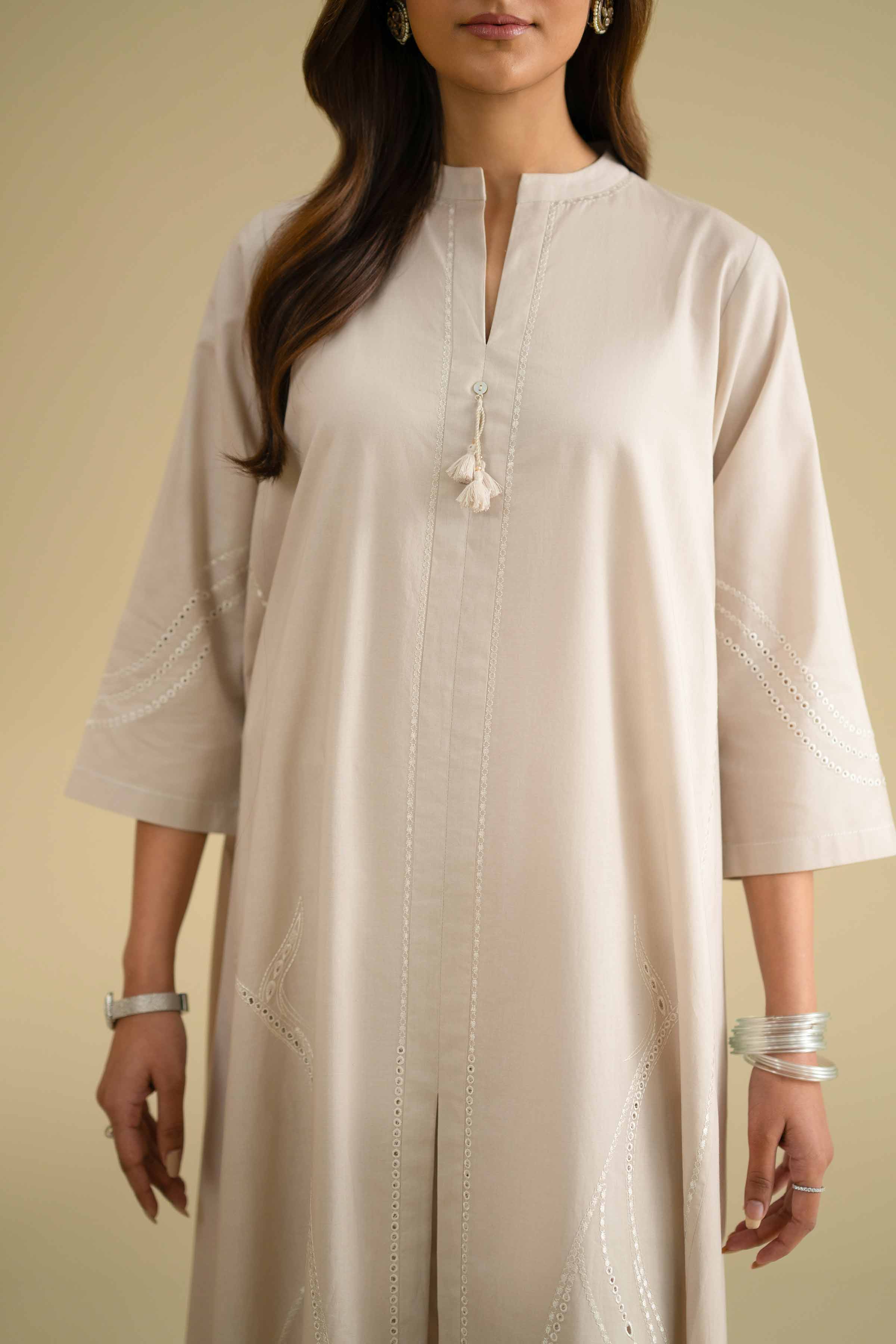 2 Piece - Embroidered Suit - KFE26-55