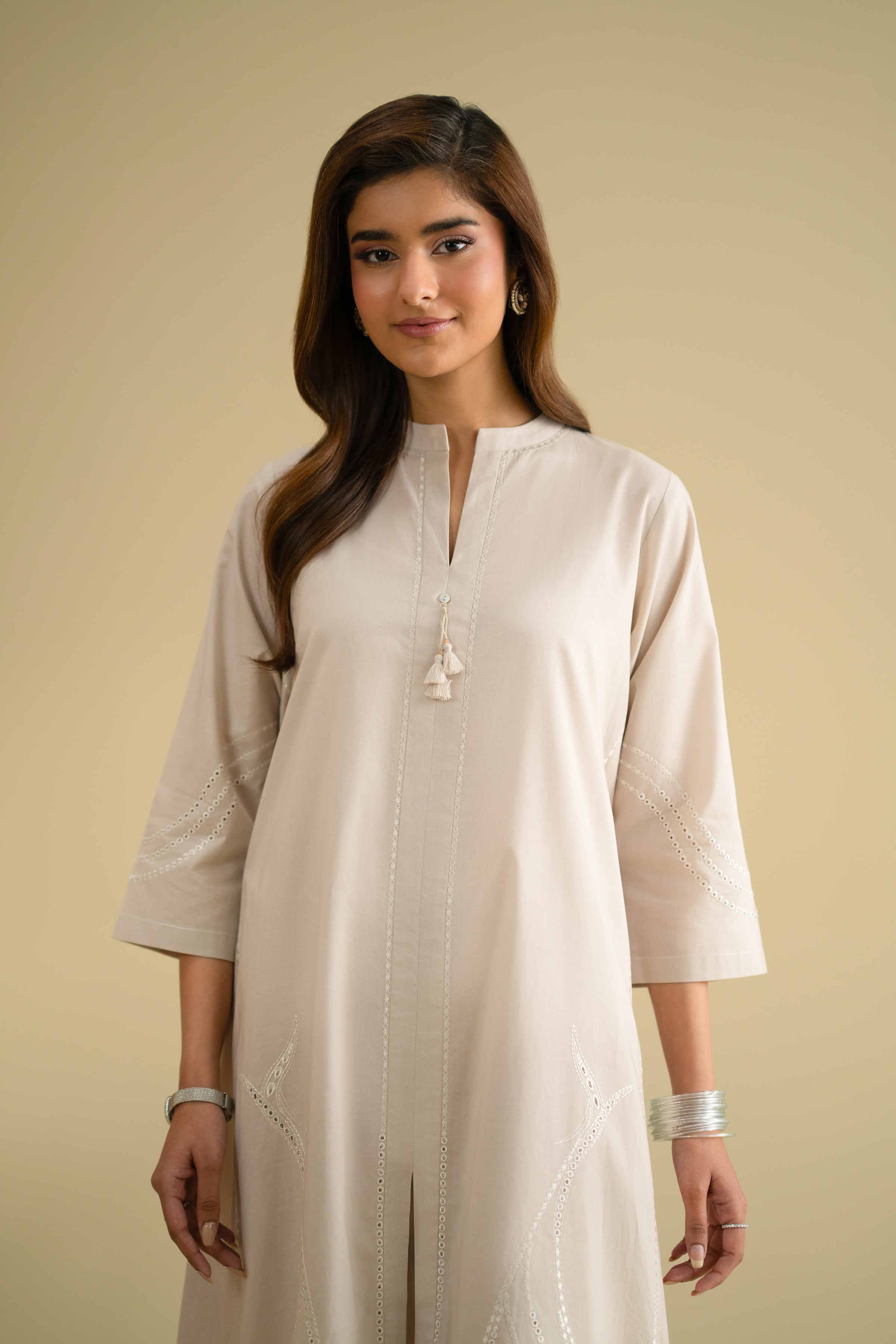 2 Piece - Embroidered Suit - KFE26-55