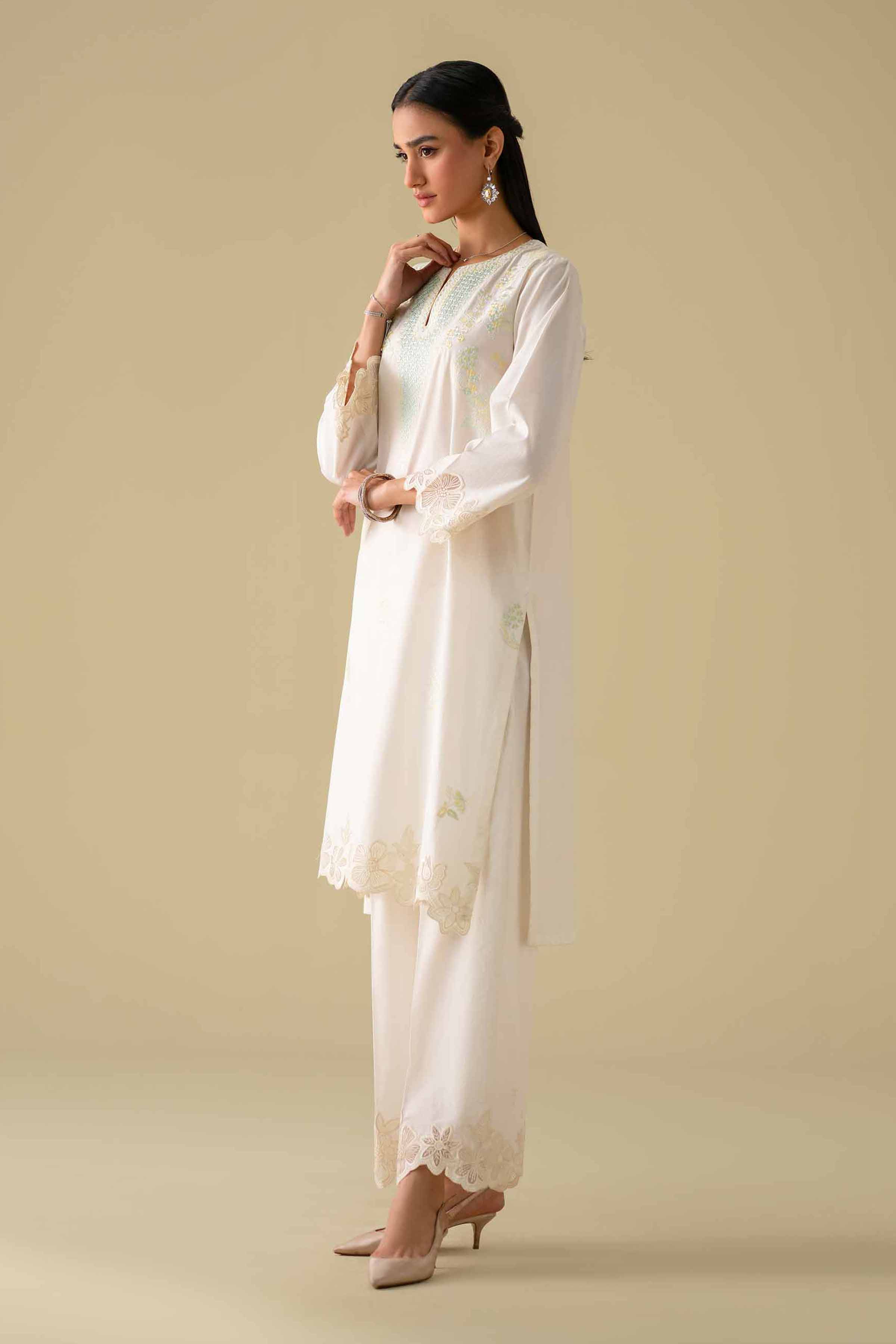 2 Piece - Embroidered Suit - KFE26-56