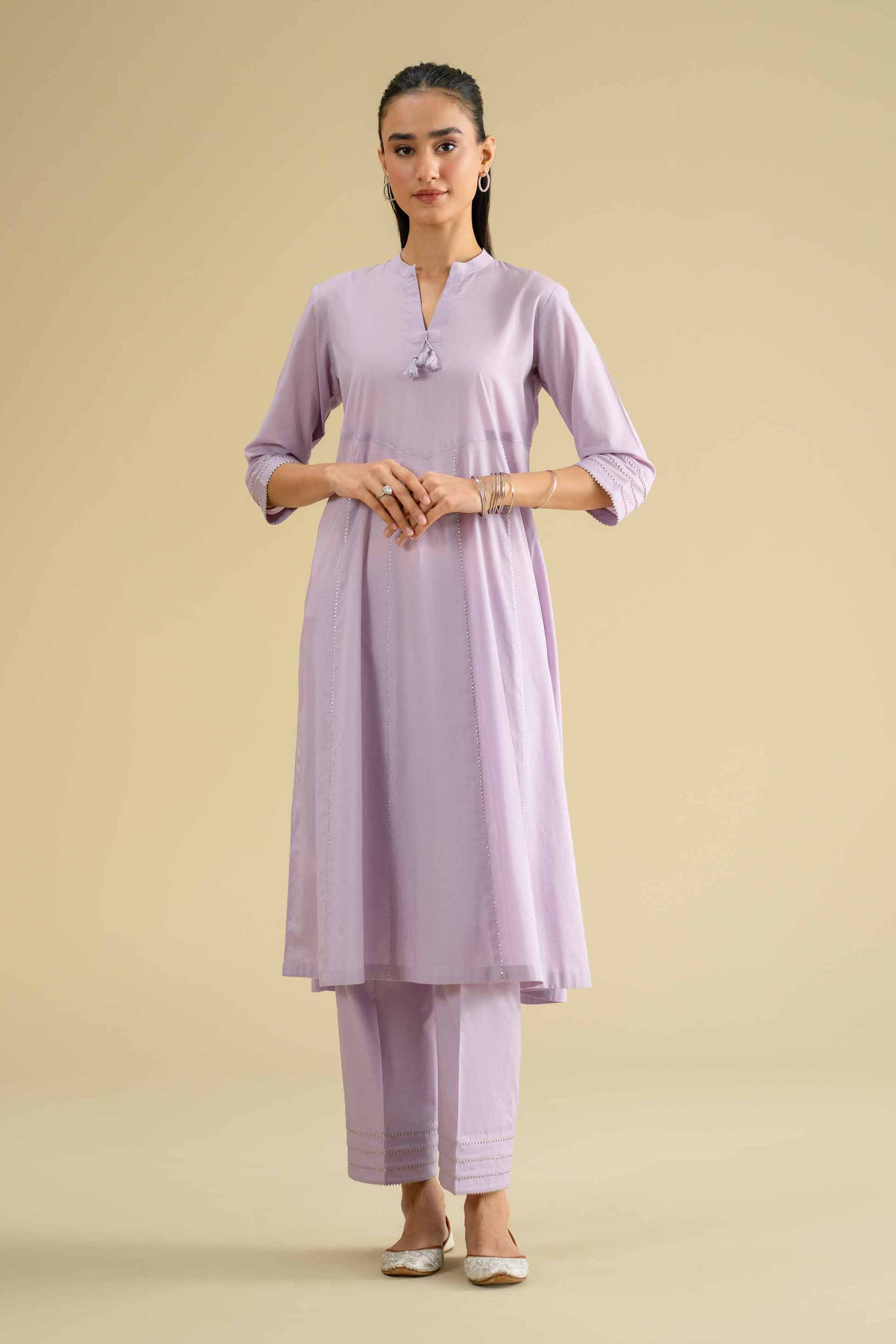 2 Piece - Embroidered Suit - KFE26-58