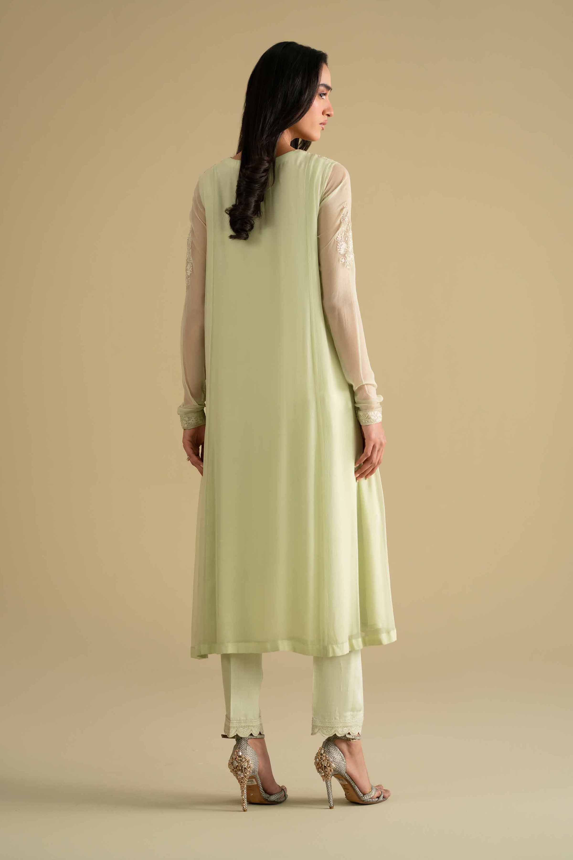 2 Piece - Embroidered Suit - KFE26-60