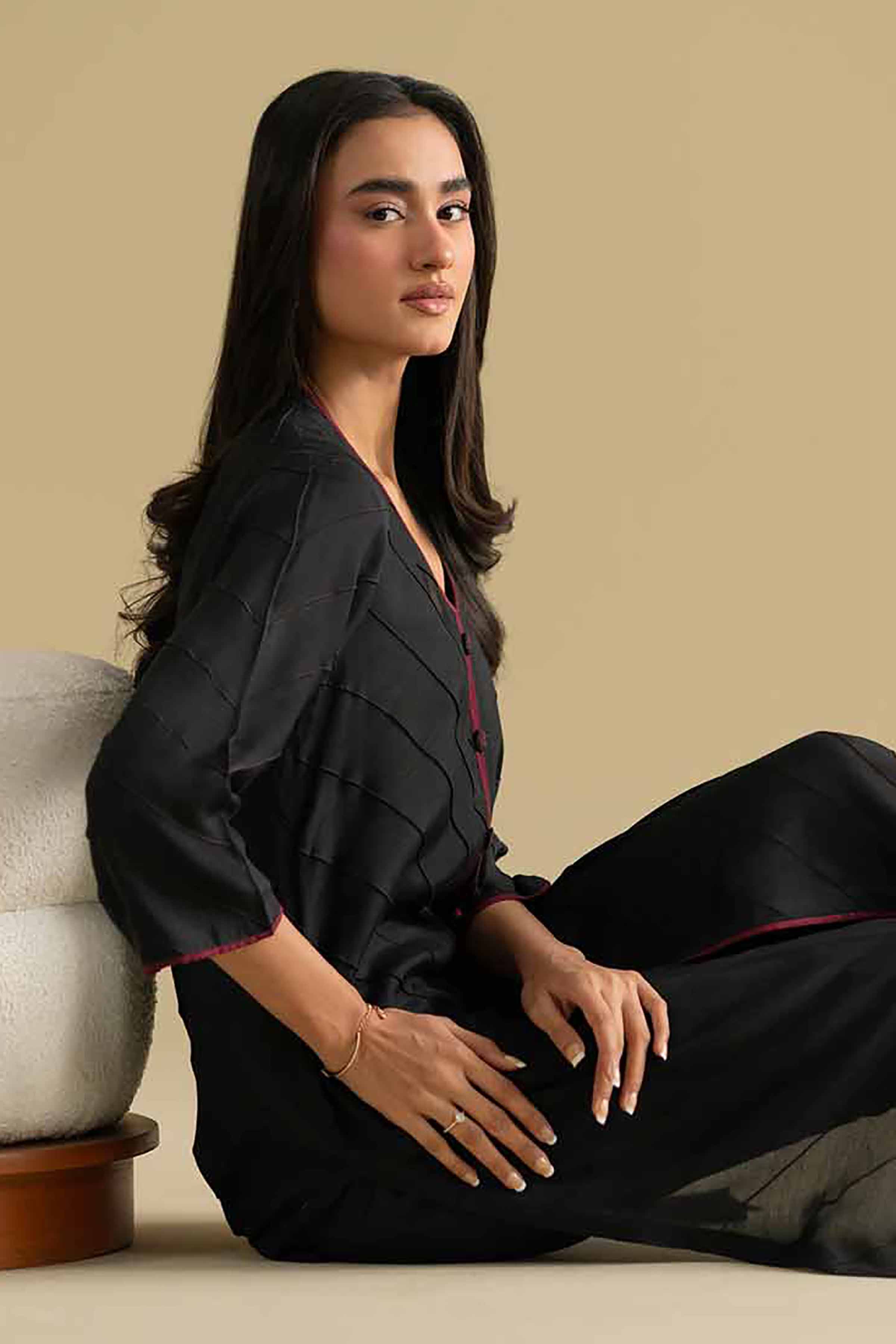 2 Piece - Embroidered Suit - KFE26-70